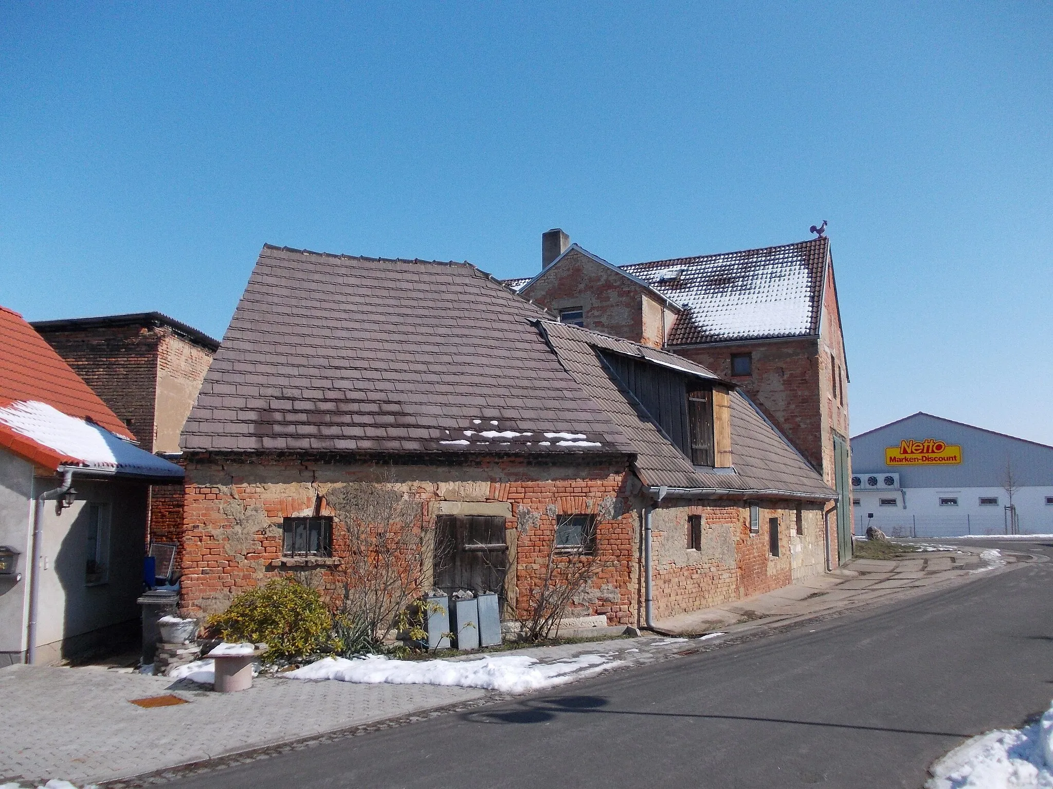 Photo showing: Angerstrasse in Carsdorf (Pegau, Leipzig district, Saxony)