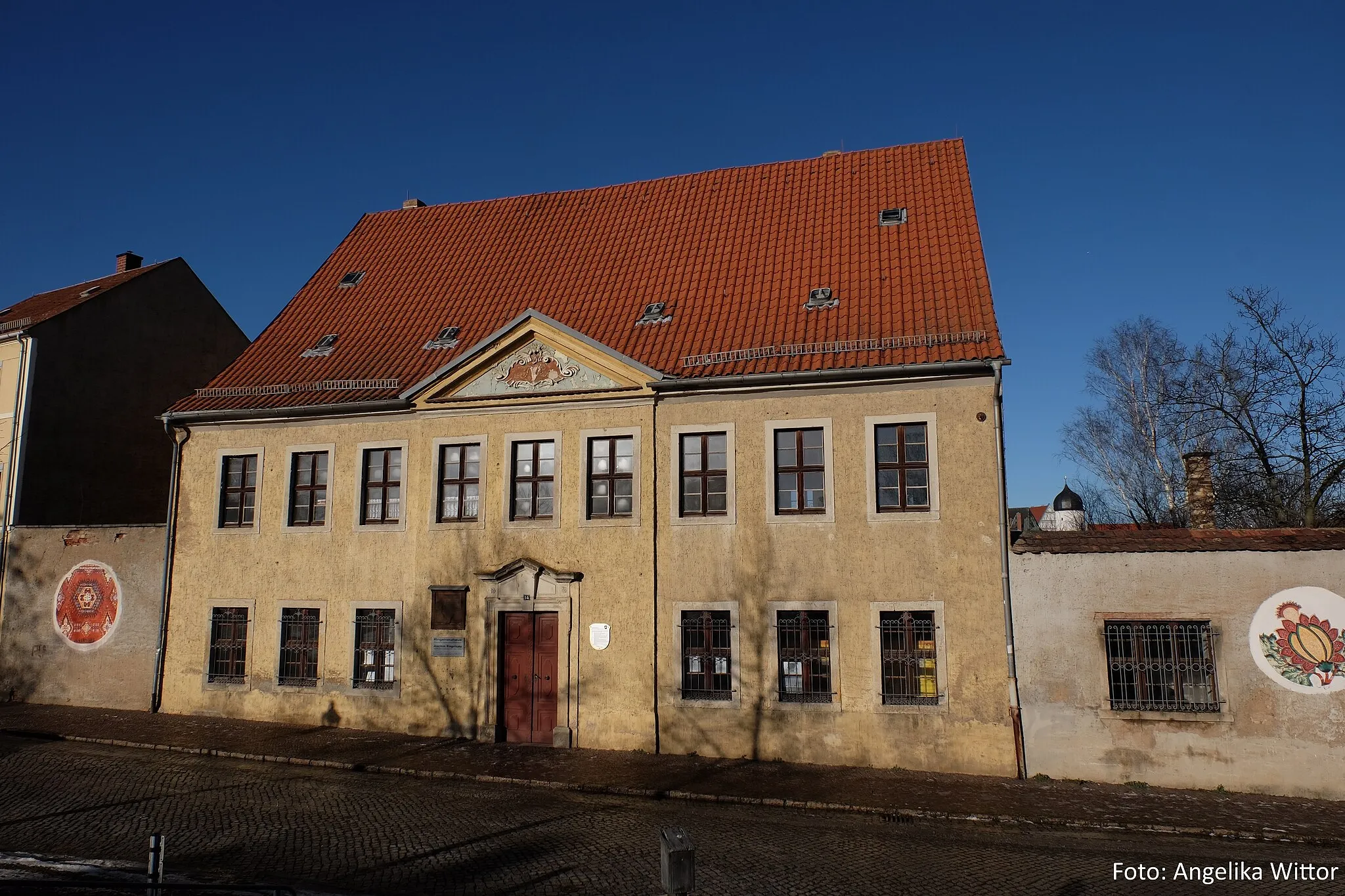 Photo showing: Vereinssitz, Ringelnatz-Geburtshaus, Crostigall 14, Wurzen