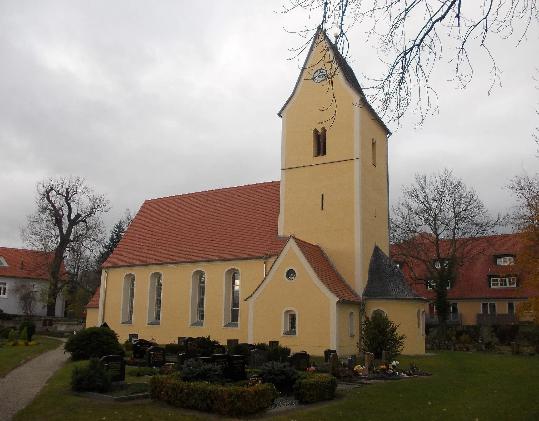 Photo showing: Ammelshain church (Naunhof, Leipzig district, Saxony)