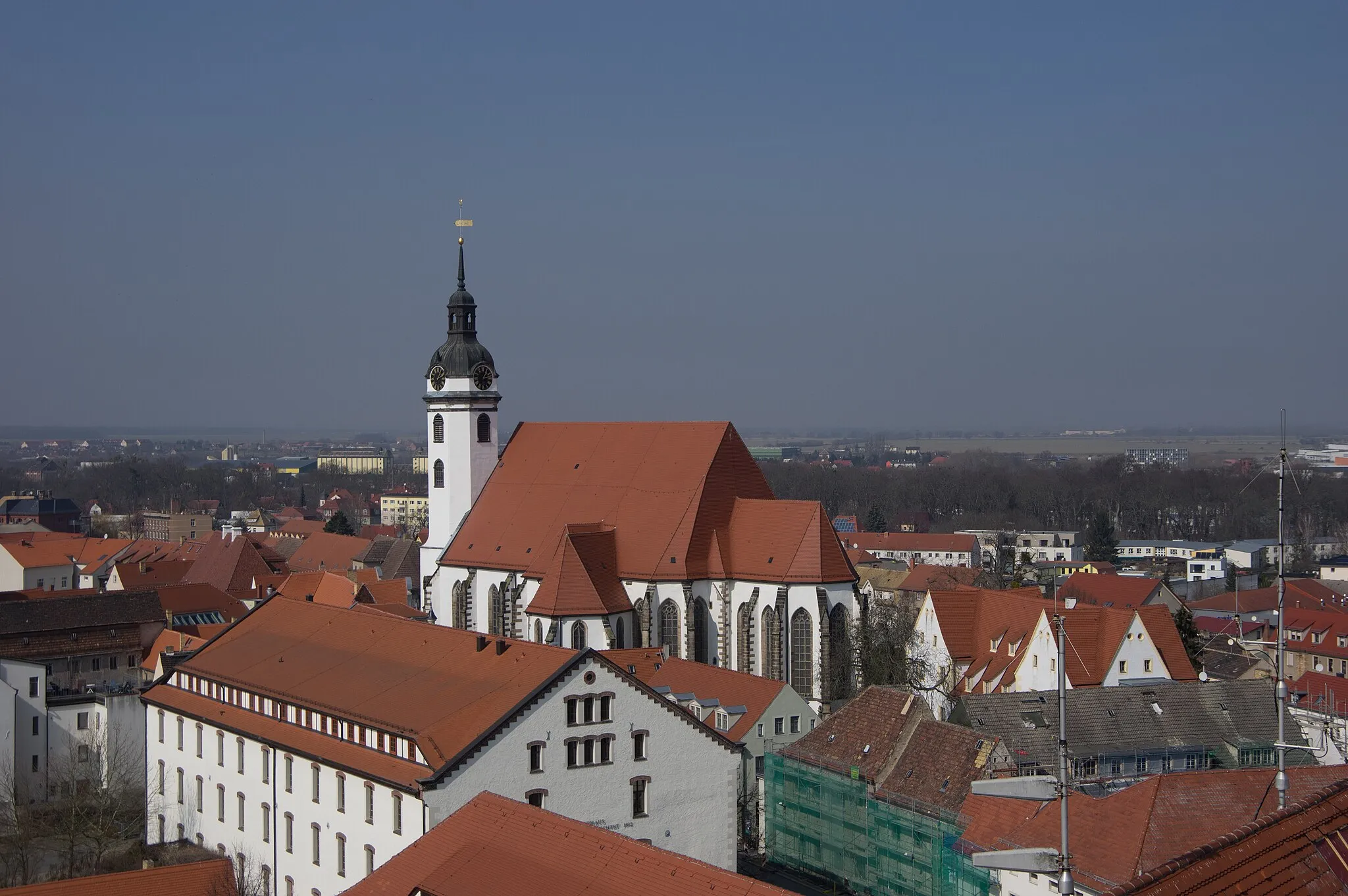 Photo showing: Torgau in Sachsen. Das Schloss Hartenfels steht unter Denkmalschutz.