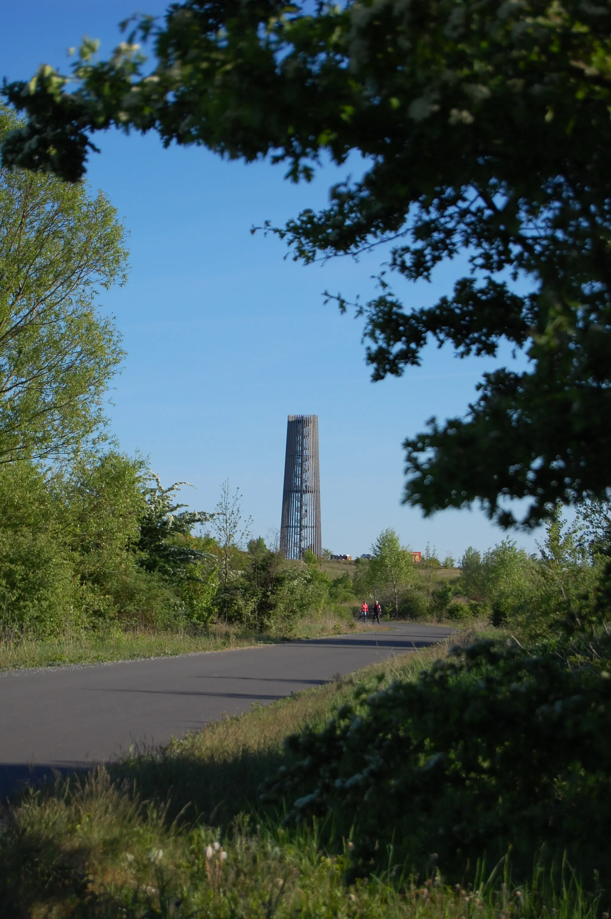 Photo showing: Aussichtsturm Bistumshöhe am Cospudener See