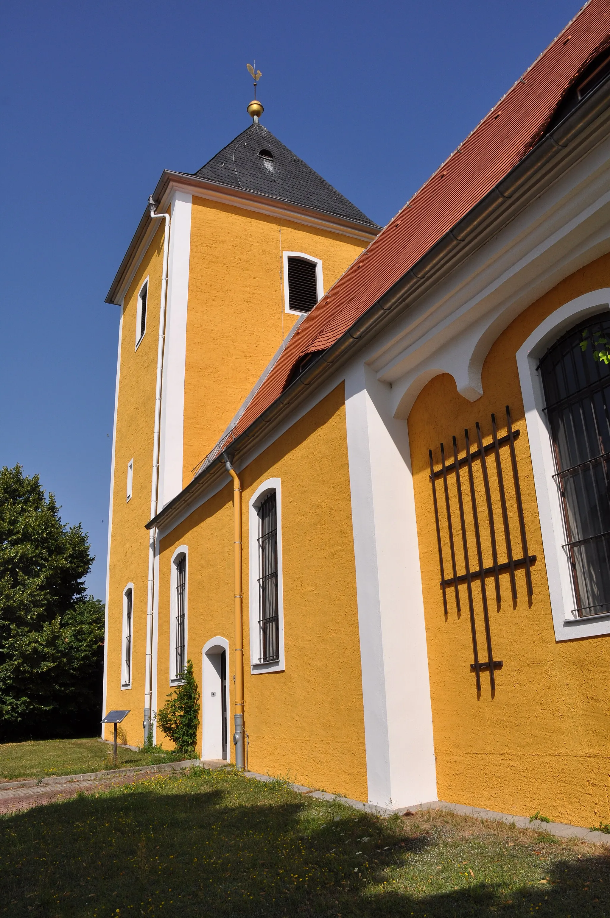 Photo showing: Nischwitz (Gemeinde Thallwitz, Landkreis Leipzig), Kirche