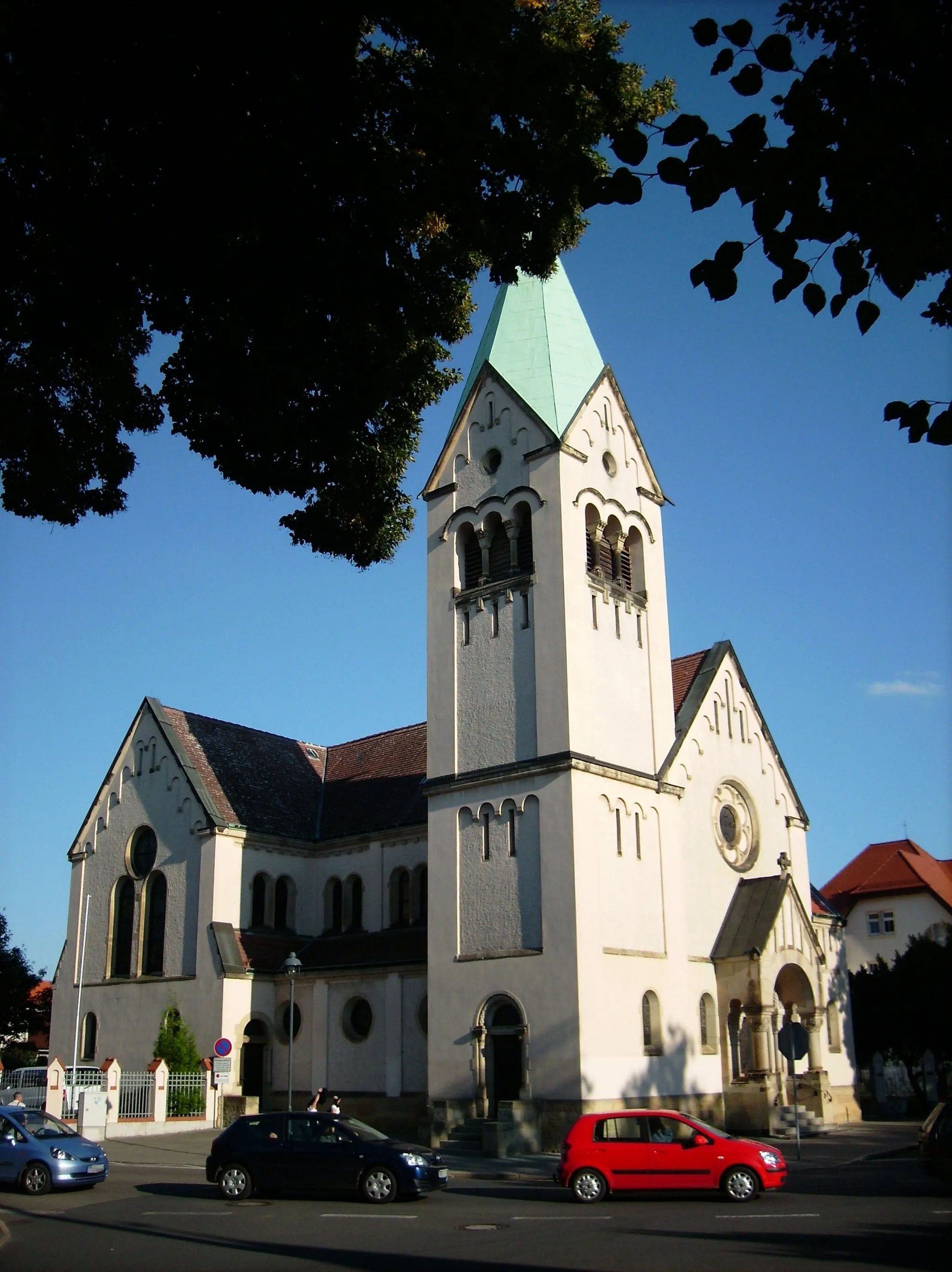 Photo showing: Roman Catholic Mater Dolorosa Church in Torgau (Nordsachsen district, Saxony)