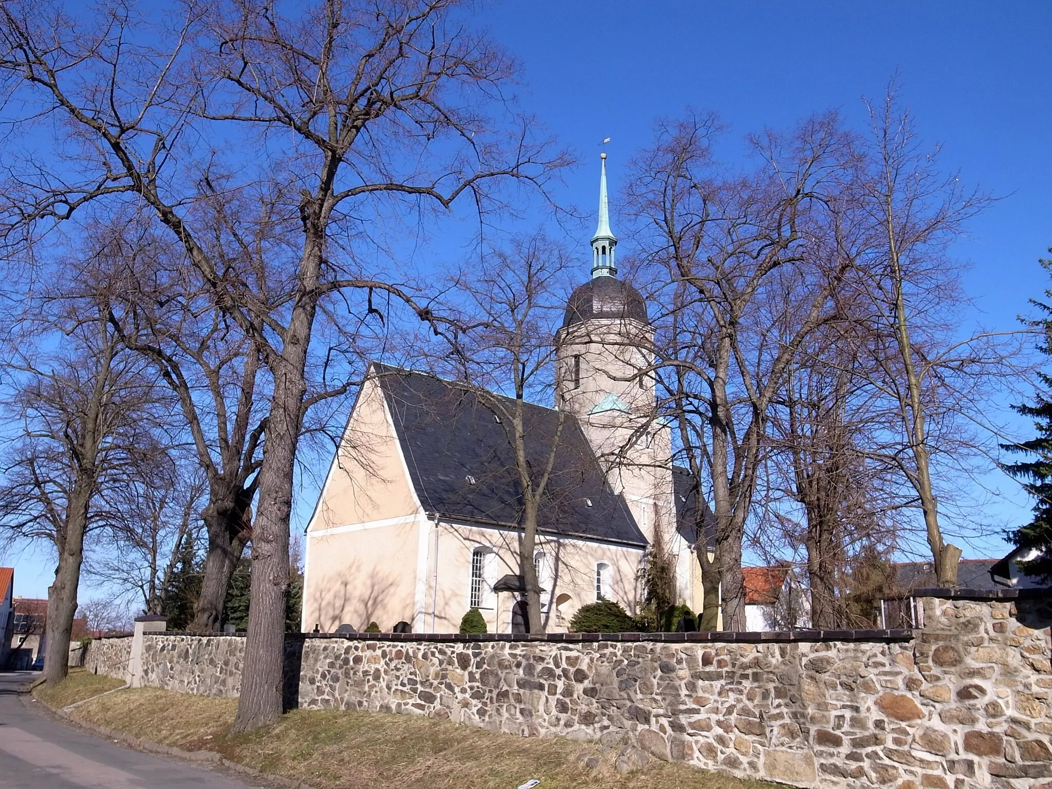 Photo showing: St. Nikolaus Kirche Röcknitz
