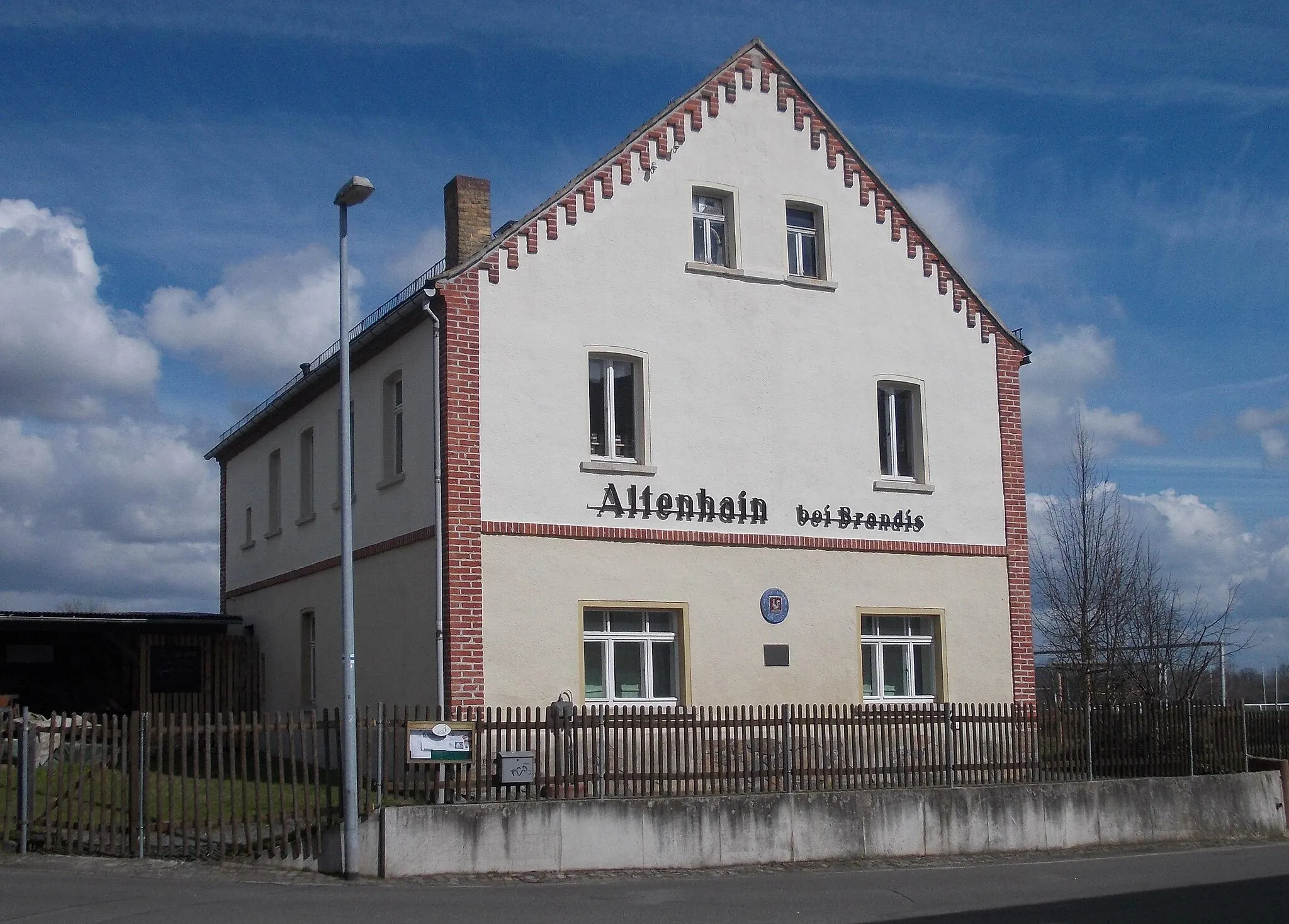 Photo showing: The Old School in Altenhain (Trebsen, leipzig district, Saxony)