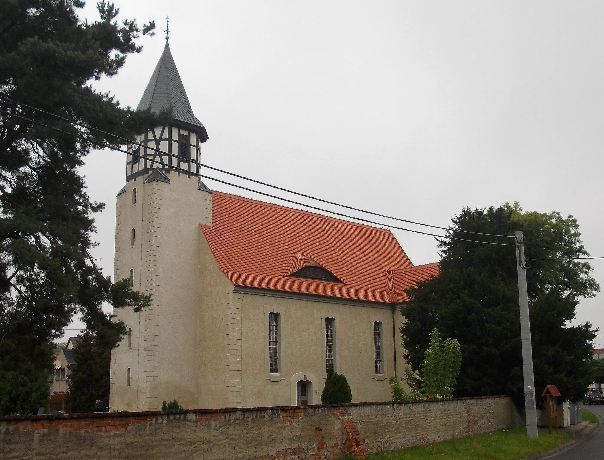 Photo showing: Tiefensee church (Bad Düben, Nordsachsen district, Saxony)