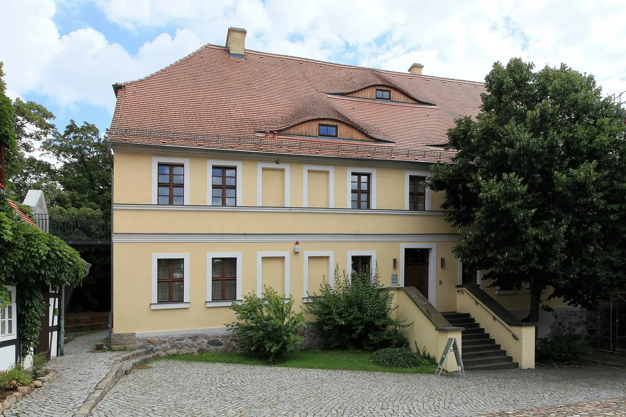 Photo showing: Burg Düben‎, Neuhofstraße in Bad Düben