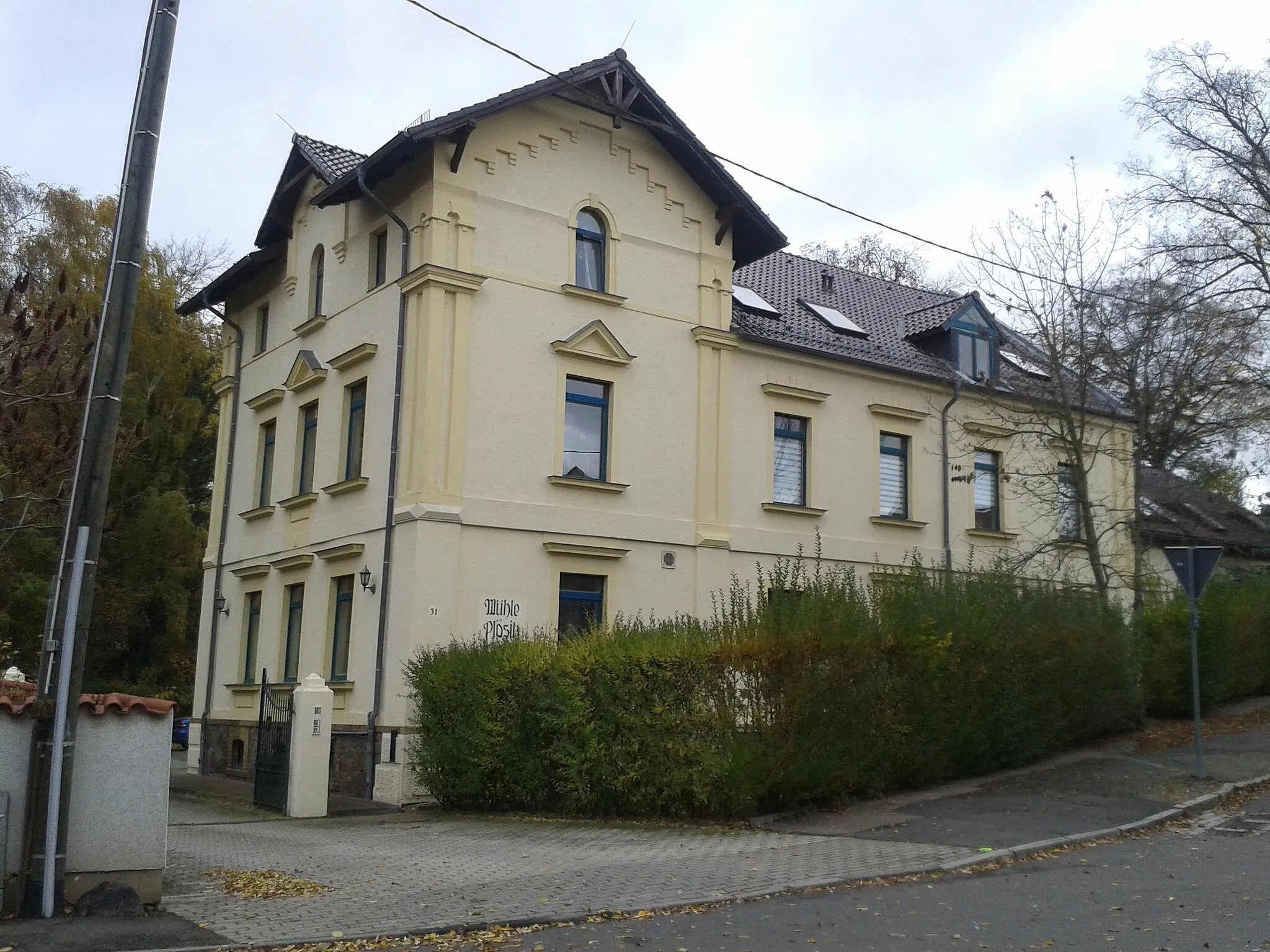 Photo showing: Mühle Plösitz (Taucha)