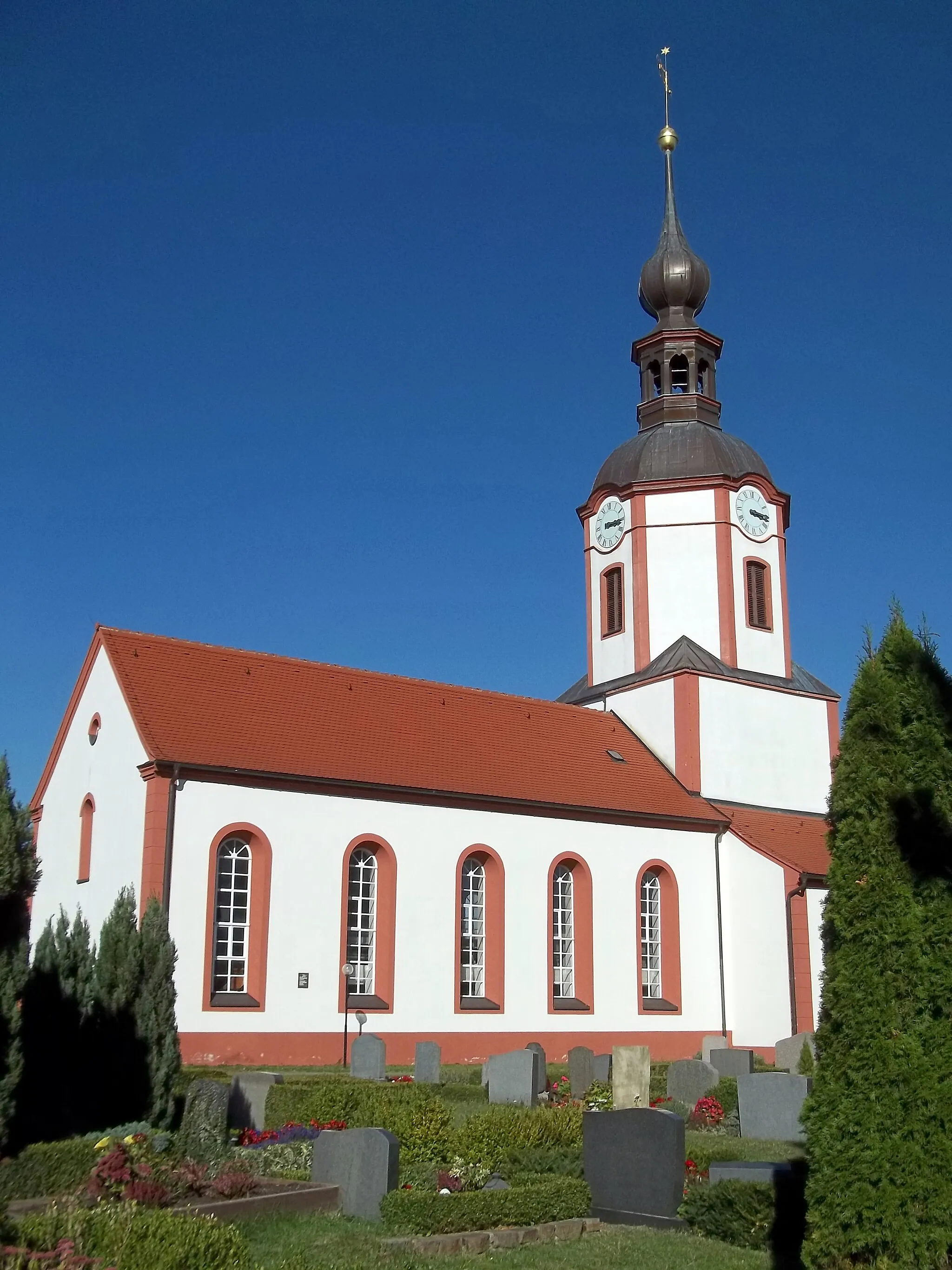 Photo showing: Die Kirche in Machern