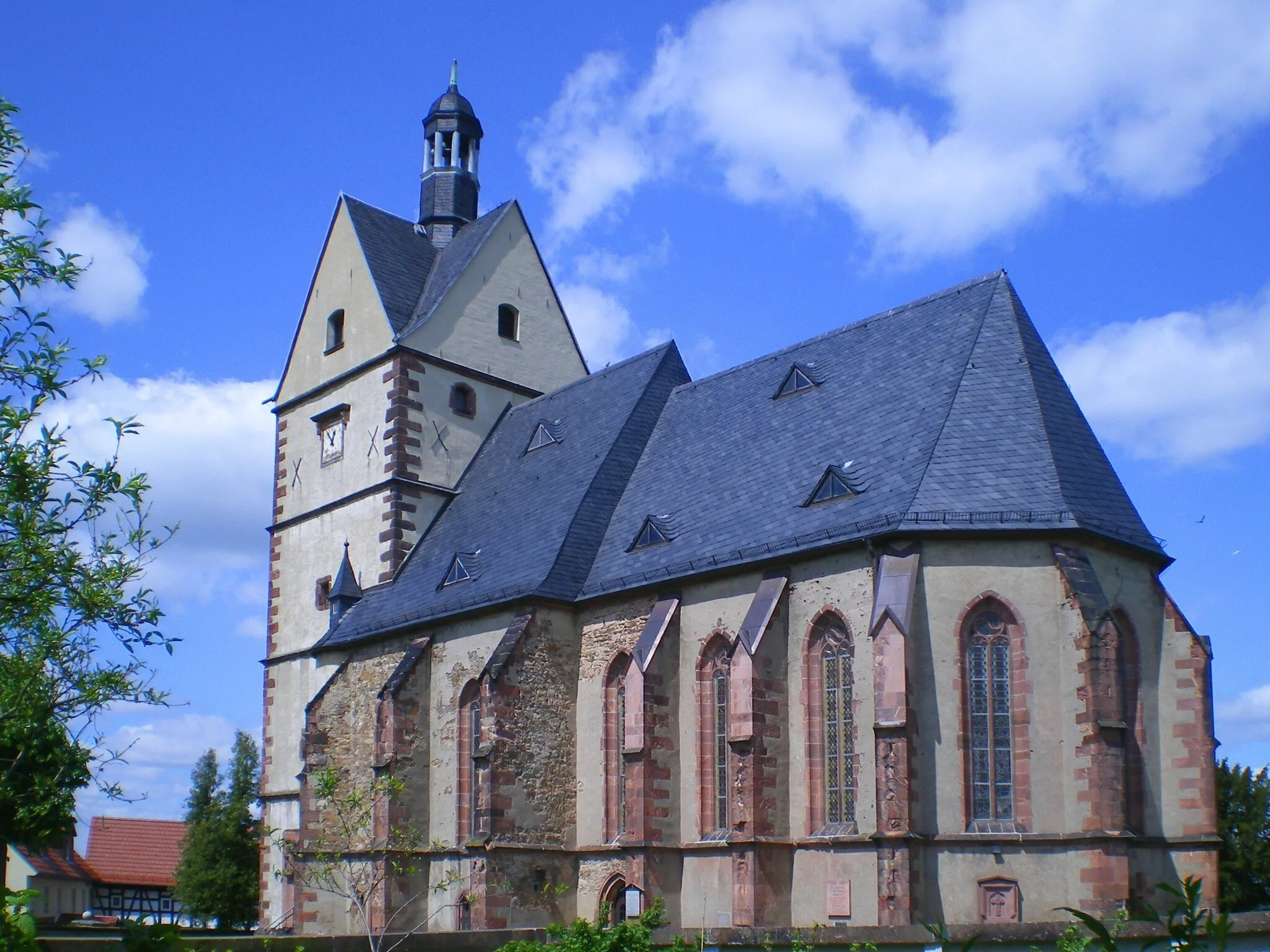 Photo showing: The Maria pilgrimage church in Ziegelheim near Altenburg in east of Thuringia/Germany
