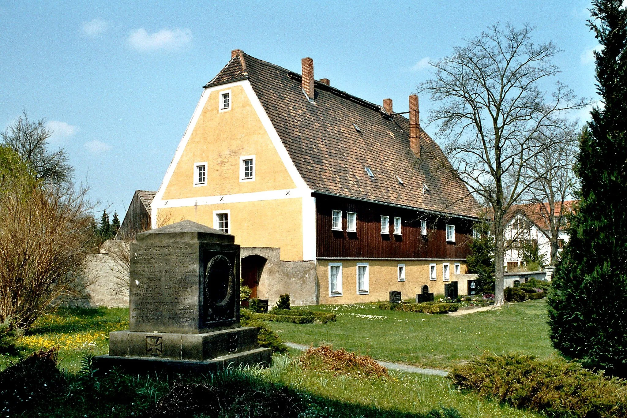 Photo showing: Falkenhain (Lossatal), the rectory