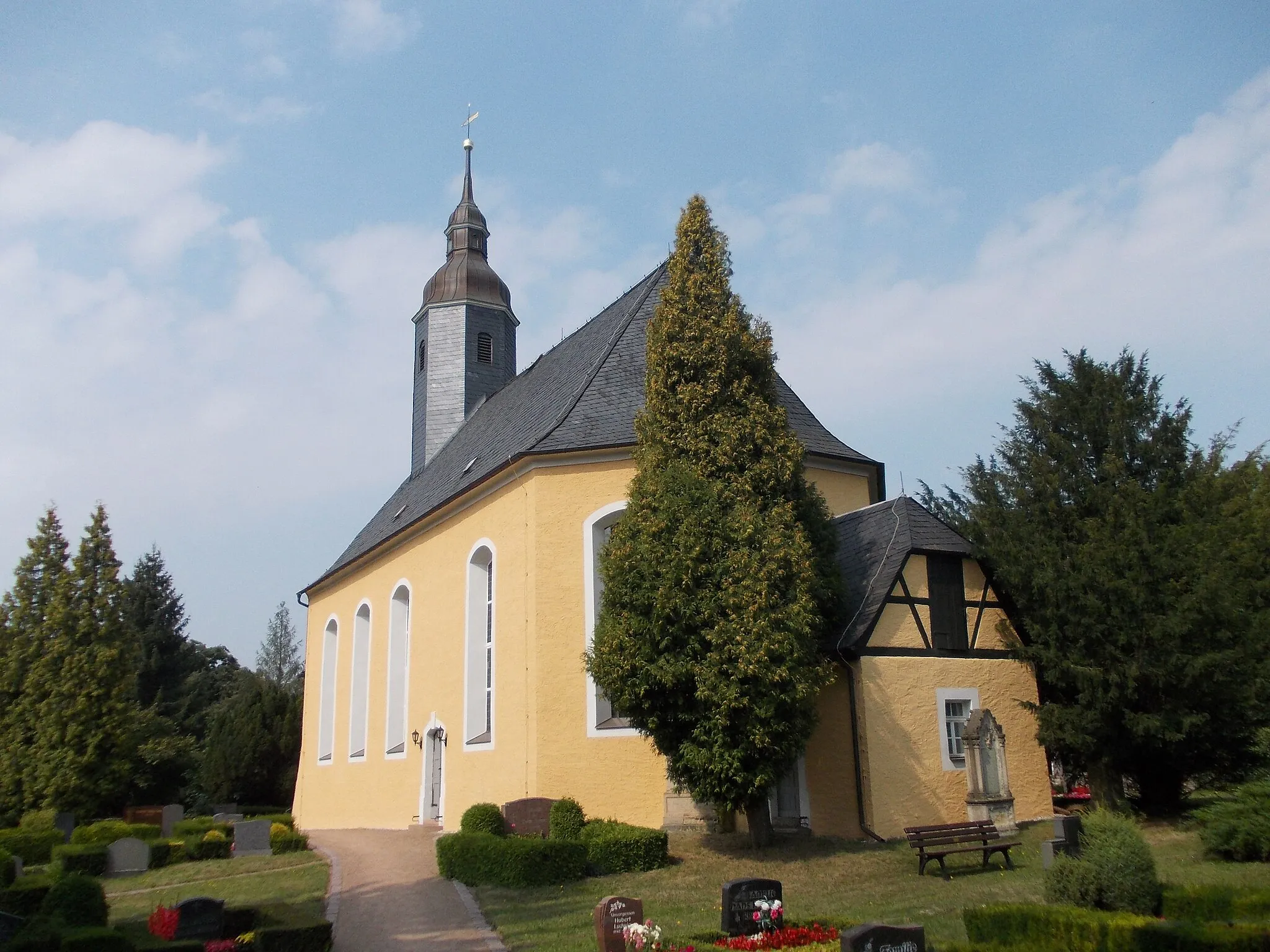 Photo showing: Bockelwitz church (Leisnig, Mittelsachsen district, Saxony)