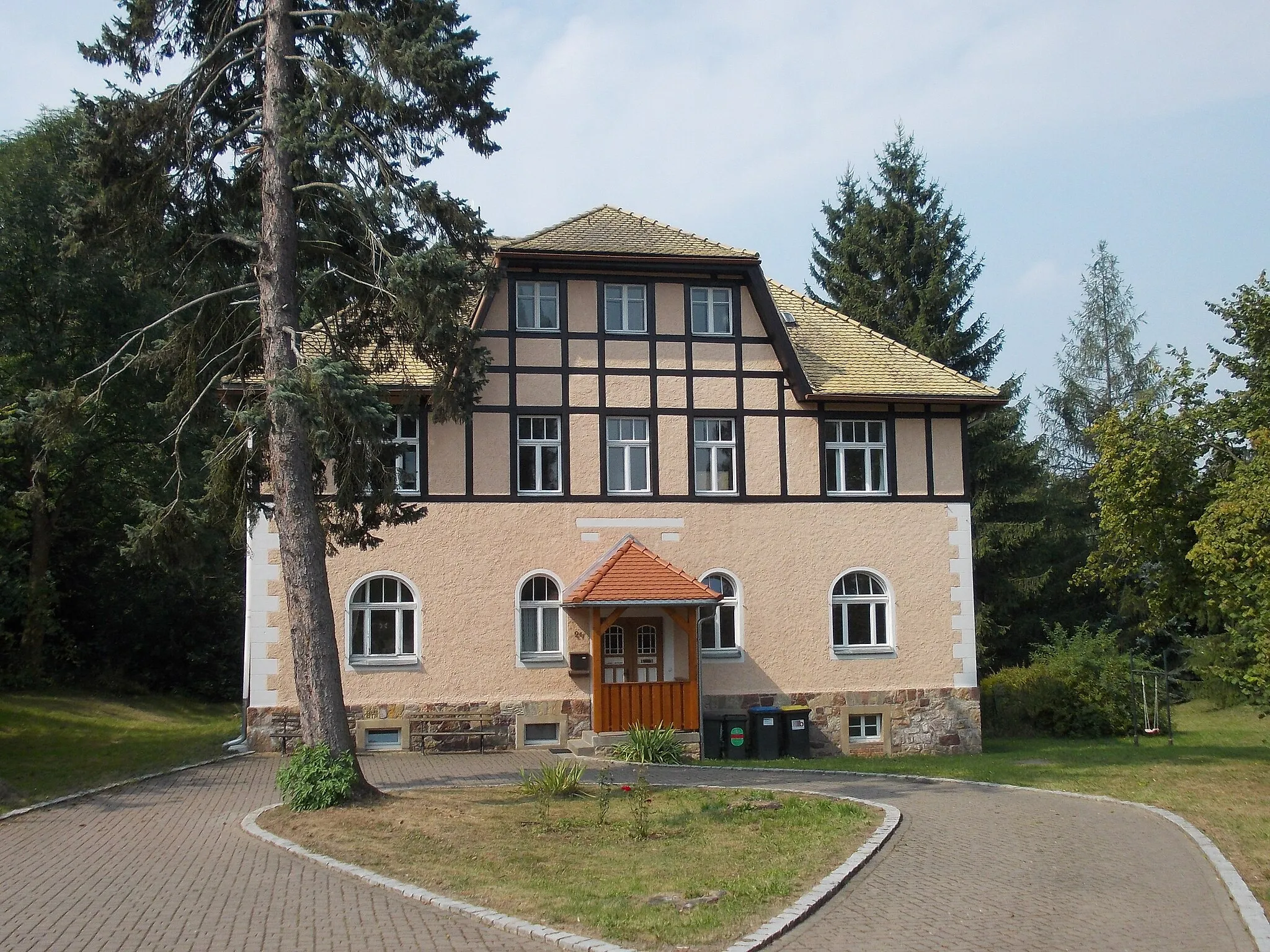 Photo showing: House No. 21 in Bockelwitz (Leisnig, Mittelsachsen district, Saxony)