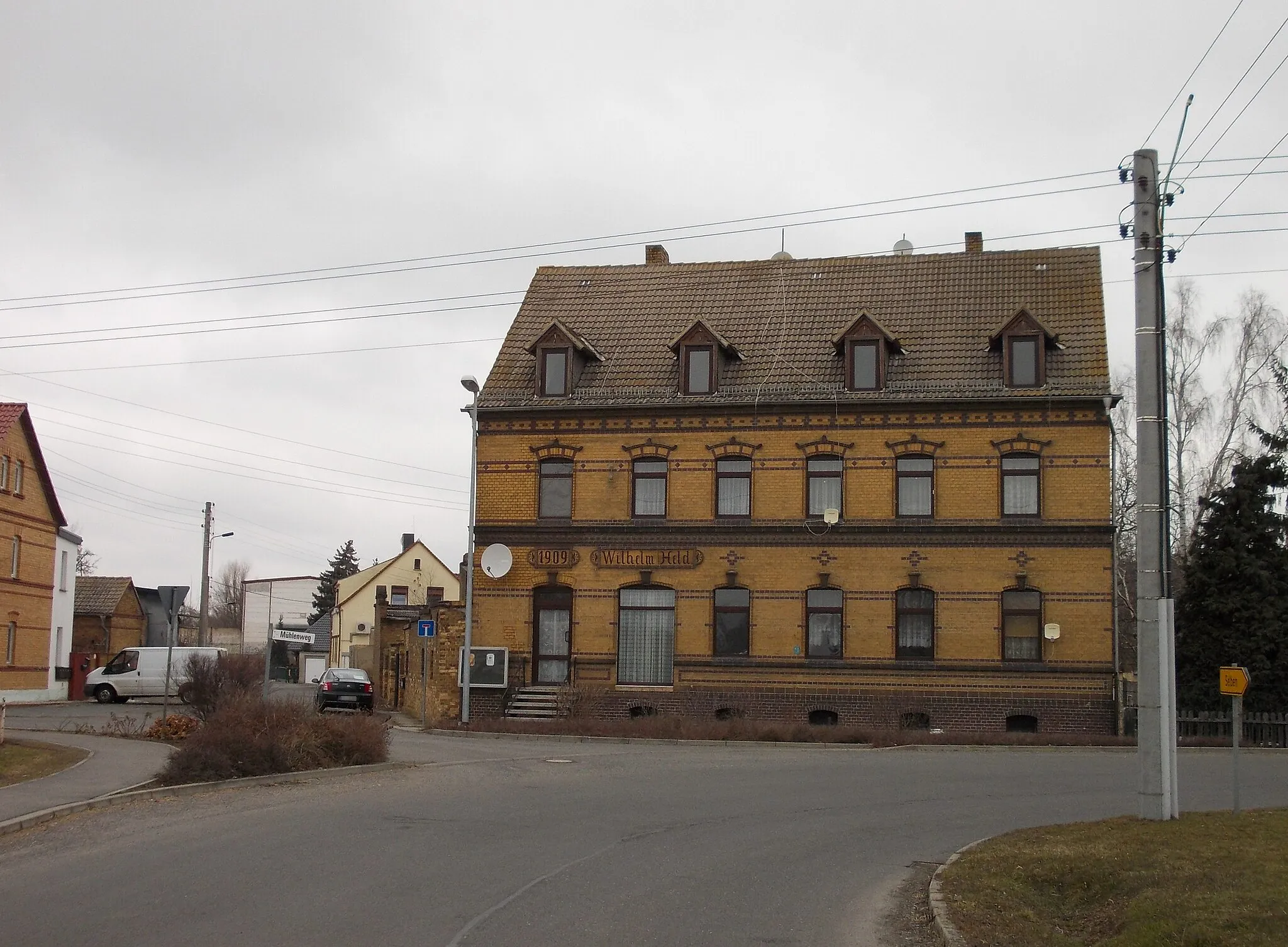 Photo showing: House in Döbernitz (Delitzsch, Nordsachsen district, Saxony)