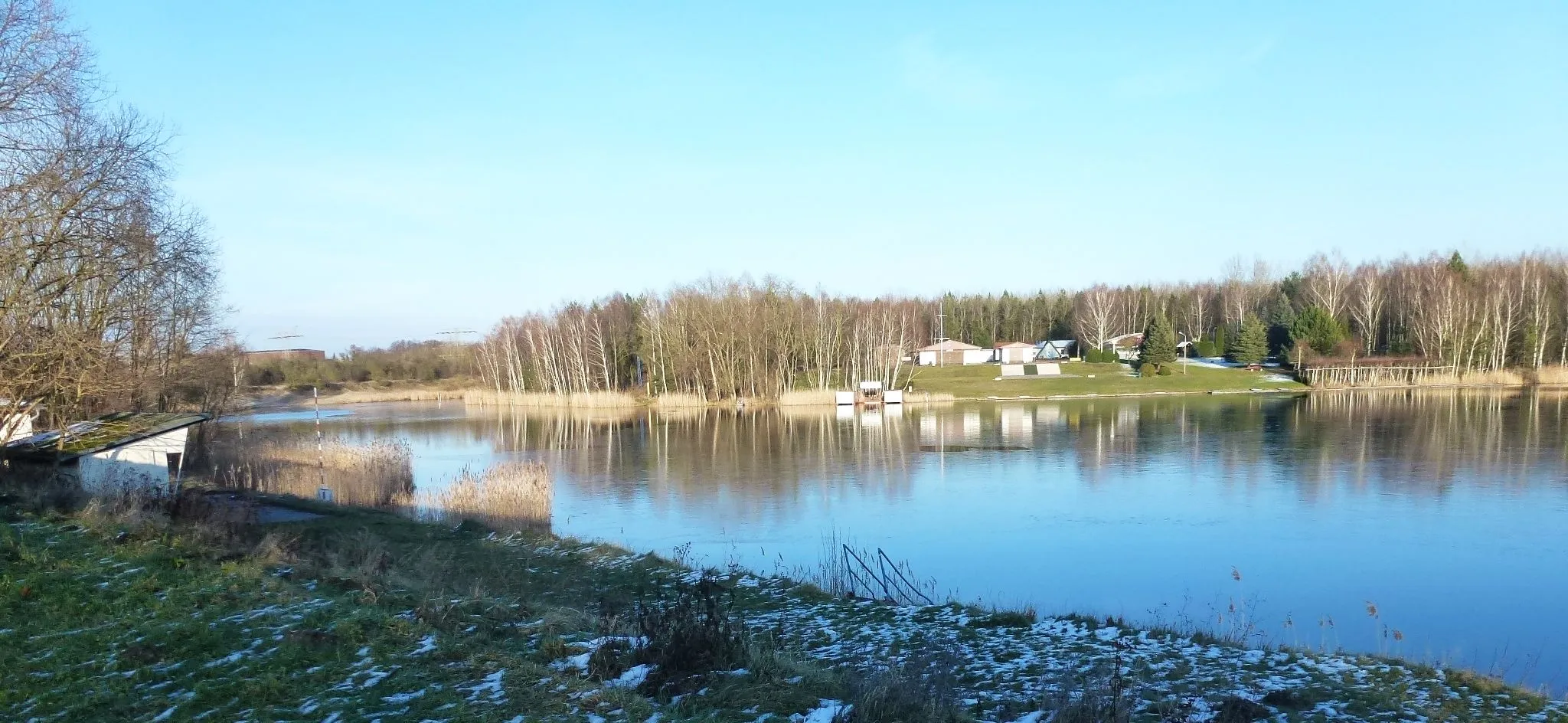 Photo showing: Zschornewitzer See, im Volksmund Gurke genannt