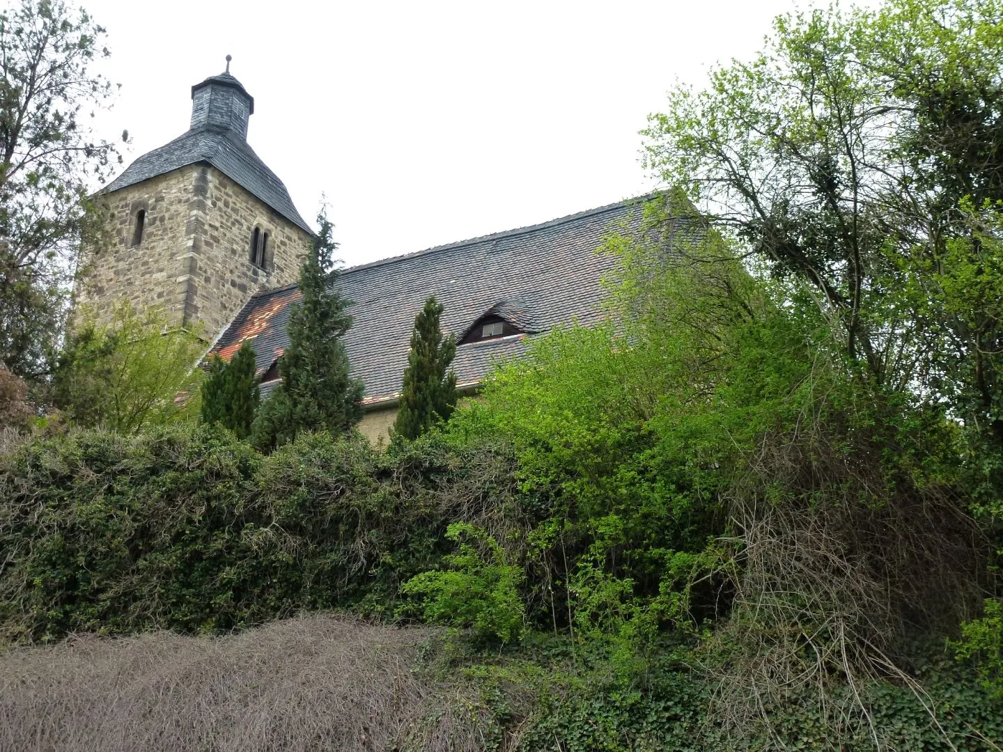 Photo showing: Kirche in Obergreißlau