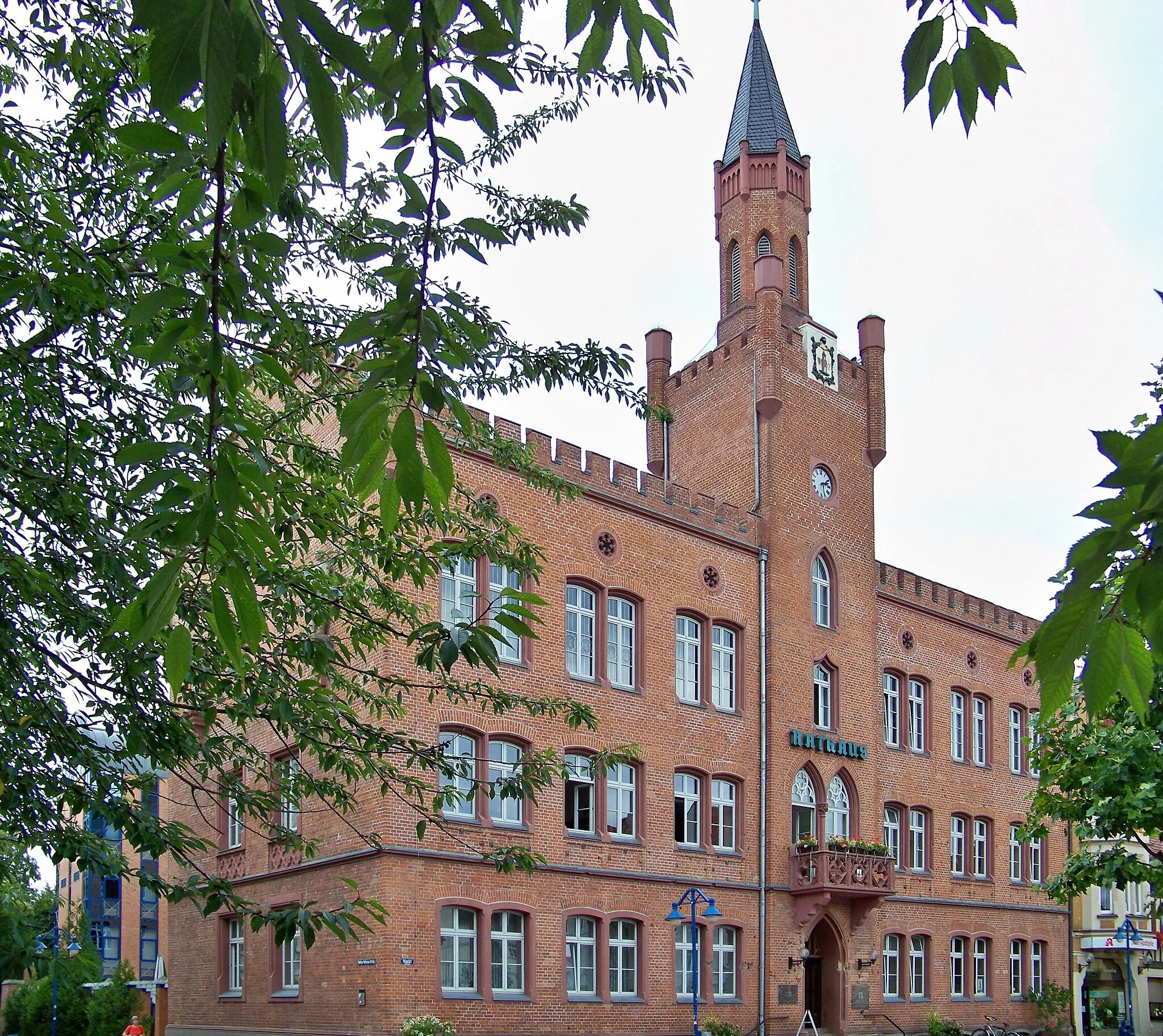 Photo showing: Rathaus in Bitterfeld