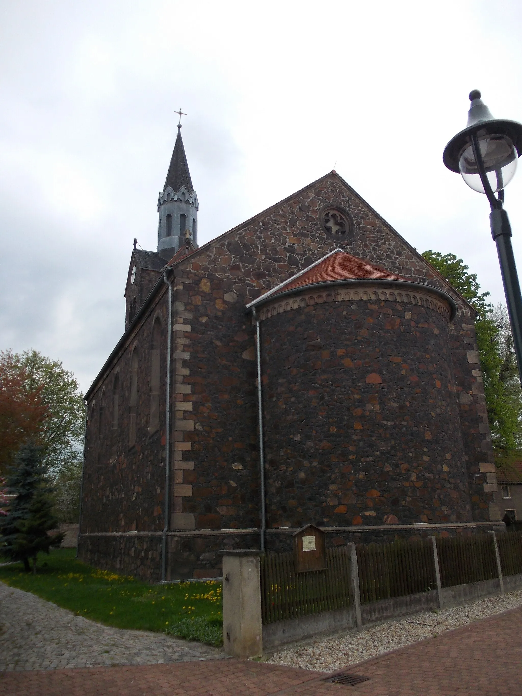 Photo showing: St. Ursula's Church in Nimeberg (Landsberg/Saalekreis, Saxony-Anhalt)