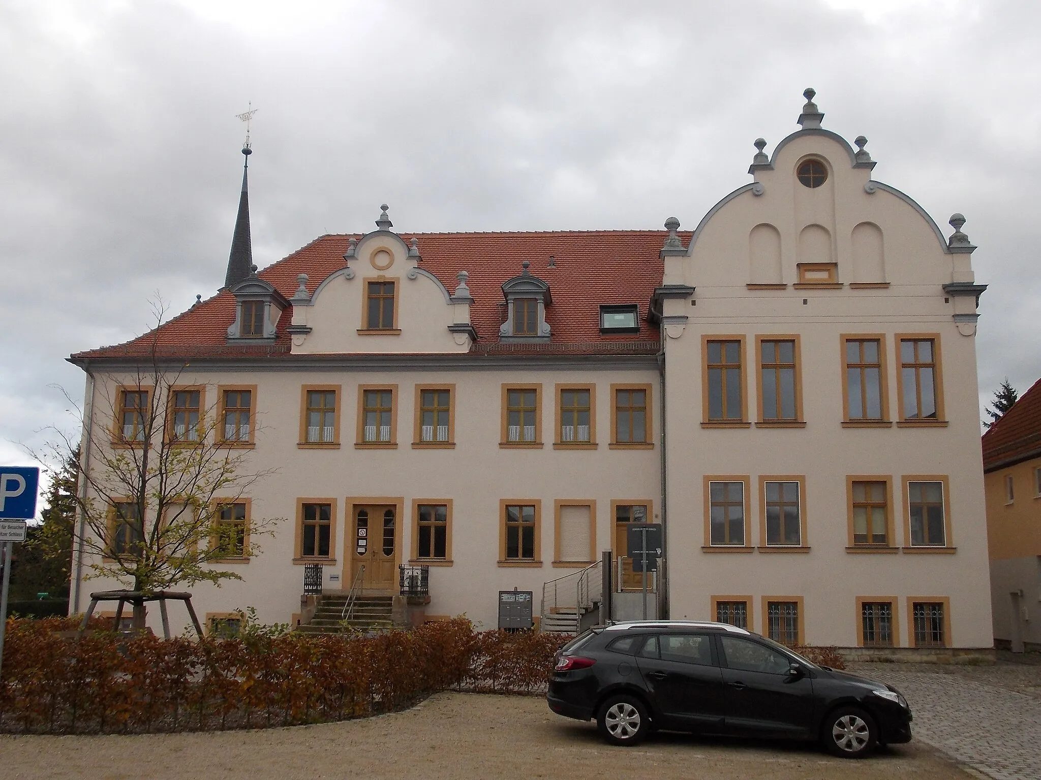 Photo showing: Löpitz castle (Schkopau, district: Saalekreis, Saxony-Anhalt)