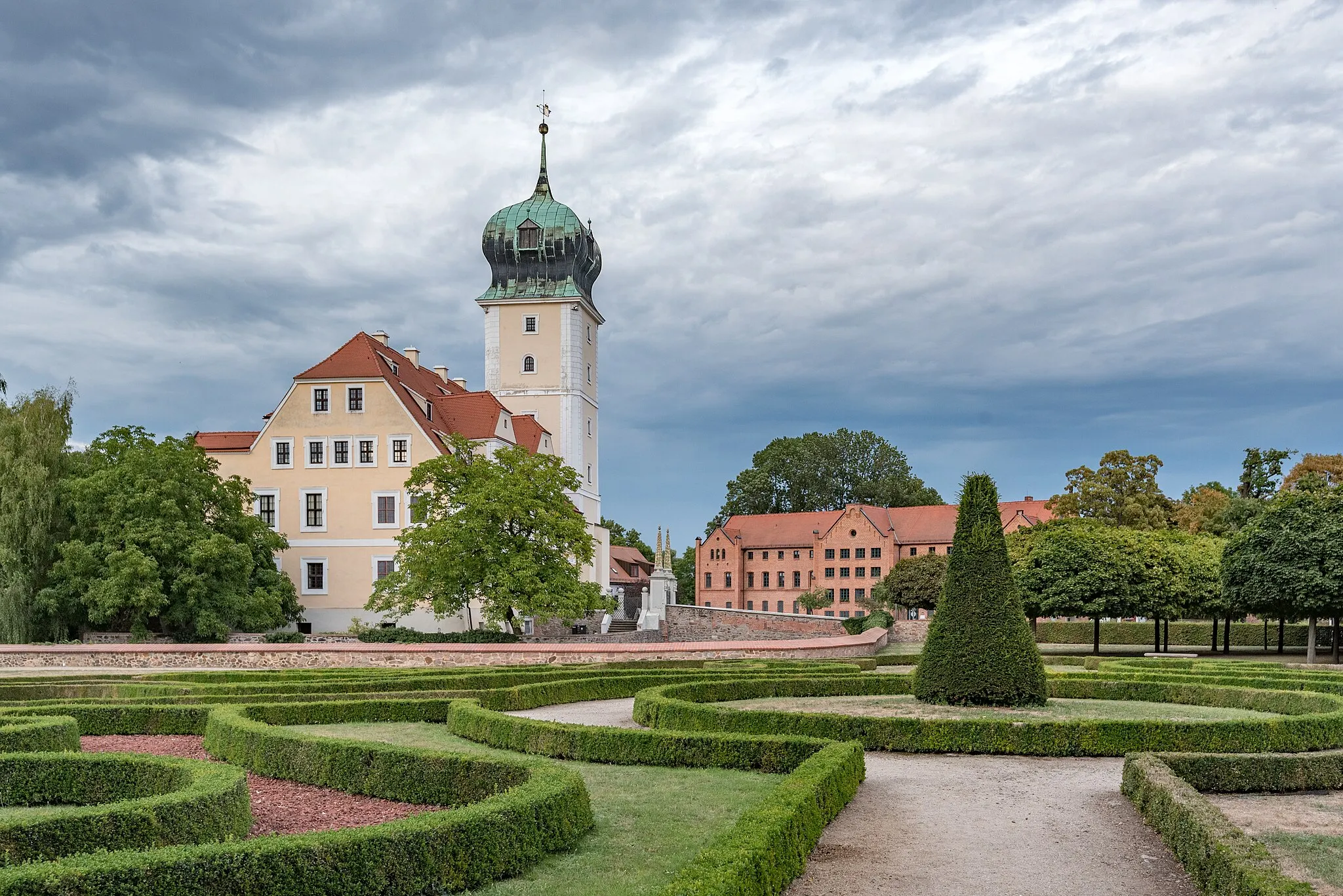 Photo showing: Delitzsch, Schloss mit Barockgarten