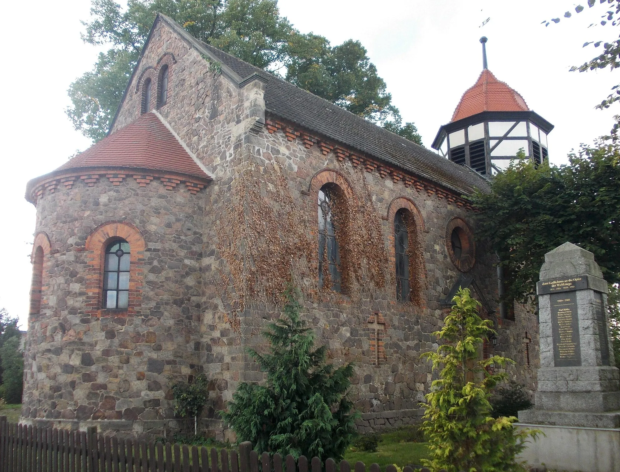 Photo showing: Kölsa church (Falkenberg/Elster, Elbe-Elster district, Brandenburg)