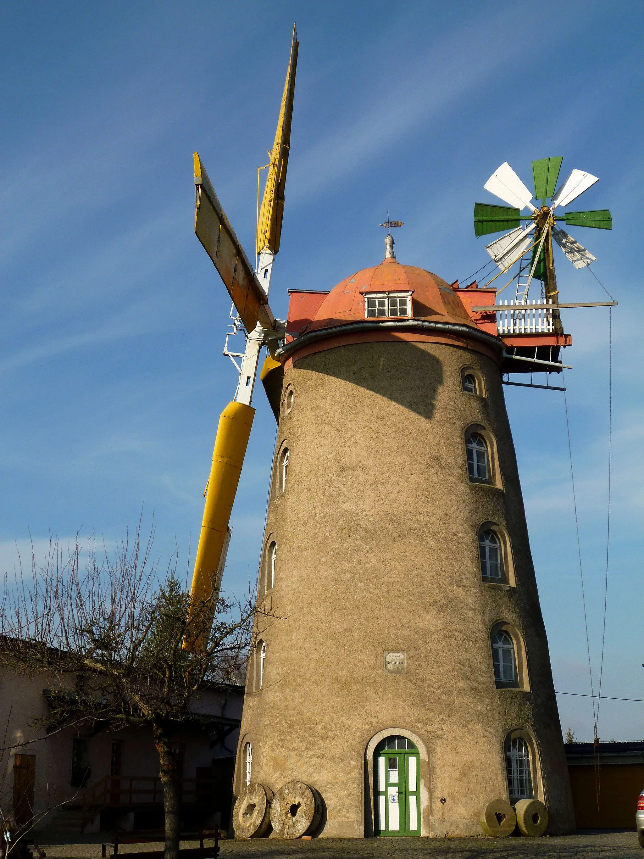 Photo showing: Turmholländer - Windmühle in Pahrenz