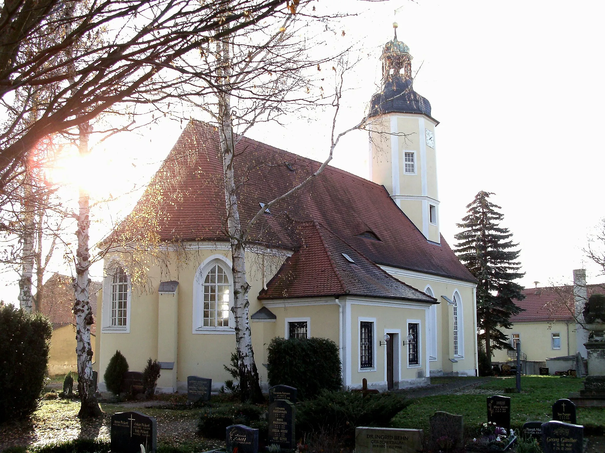 Photo showing: Störmthal church (Grosspösna, Leipzig district, Saxony)
