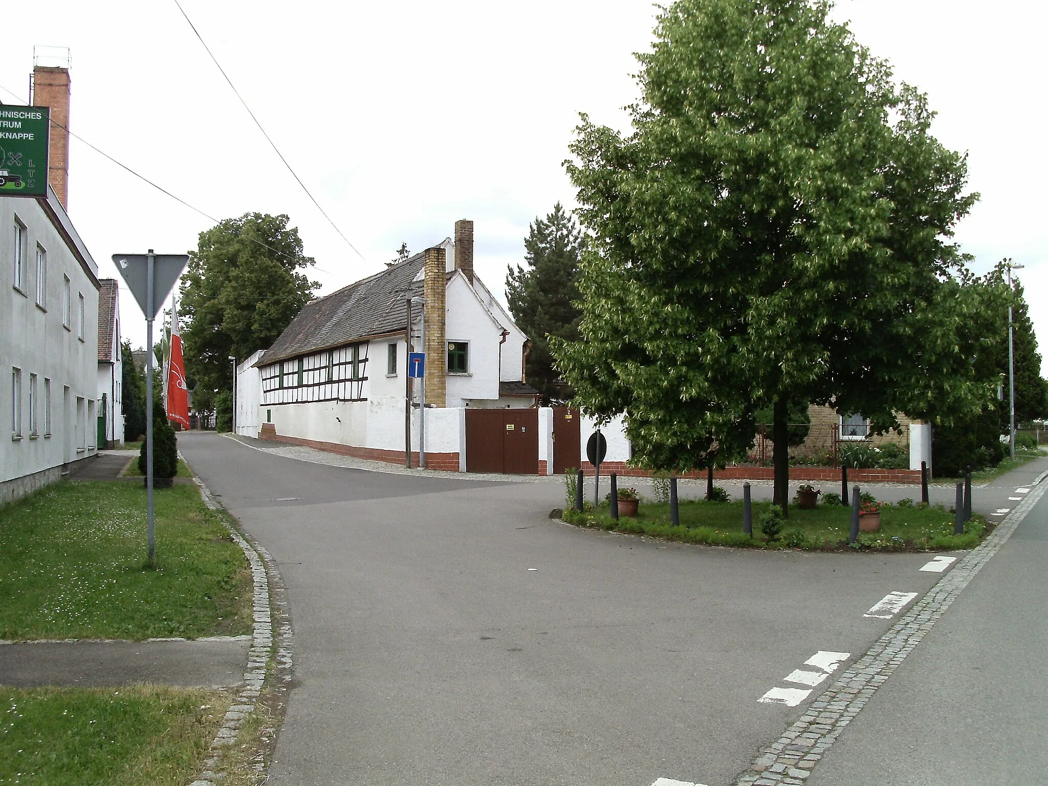 Photo showing: Am Mühlgraben in Kleindalzig (Zwenkau, Leipzig district, Saxony)