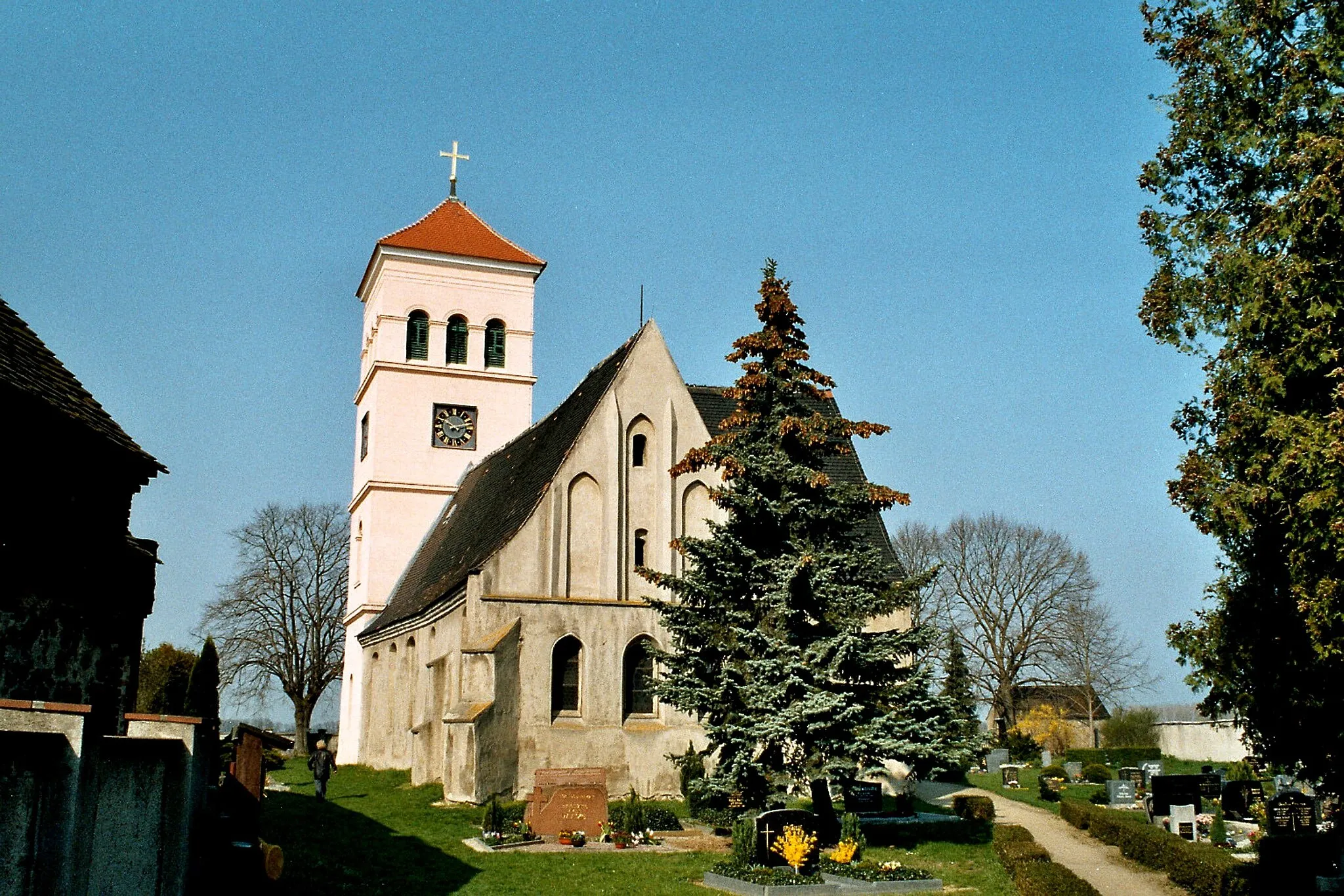 Photo showing: Wölpern(Jesewitz), the village church