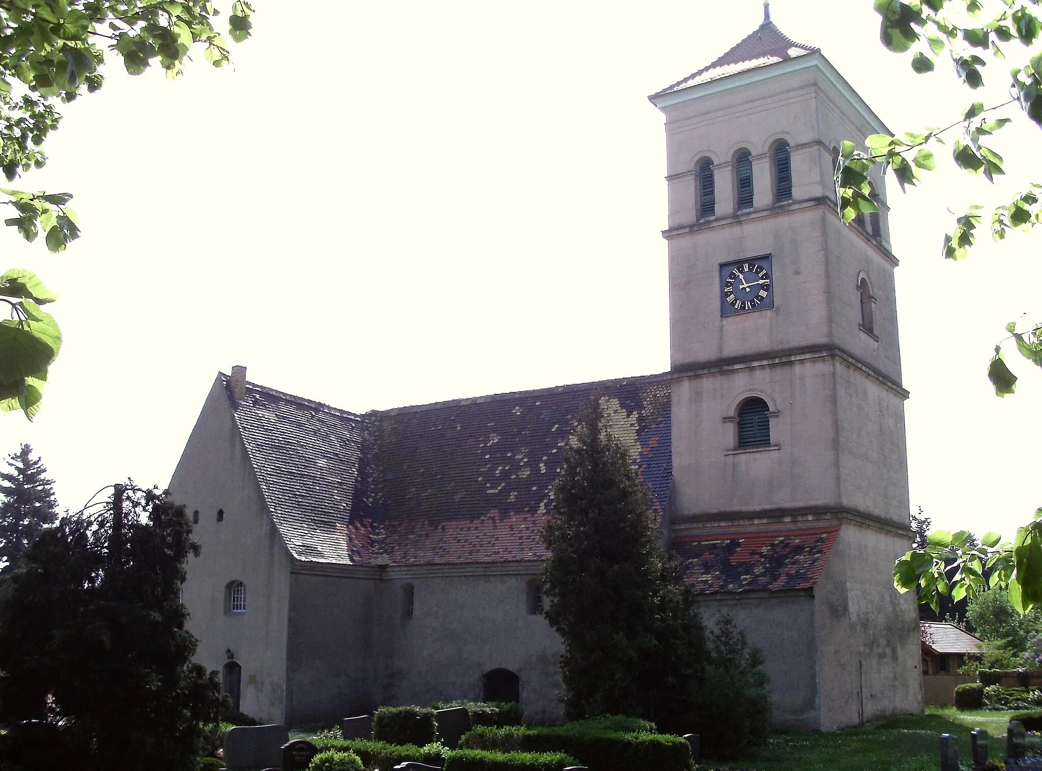 Photo showing: Wölpern church (Jesewitz, Nordsachsen district, Saxony)