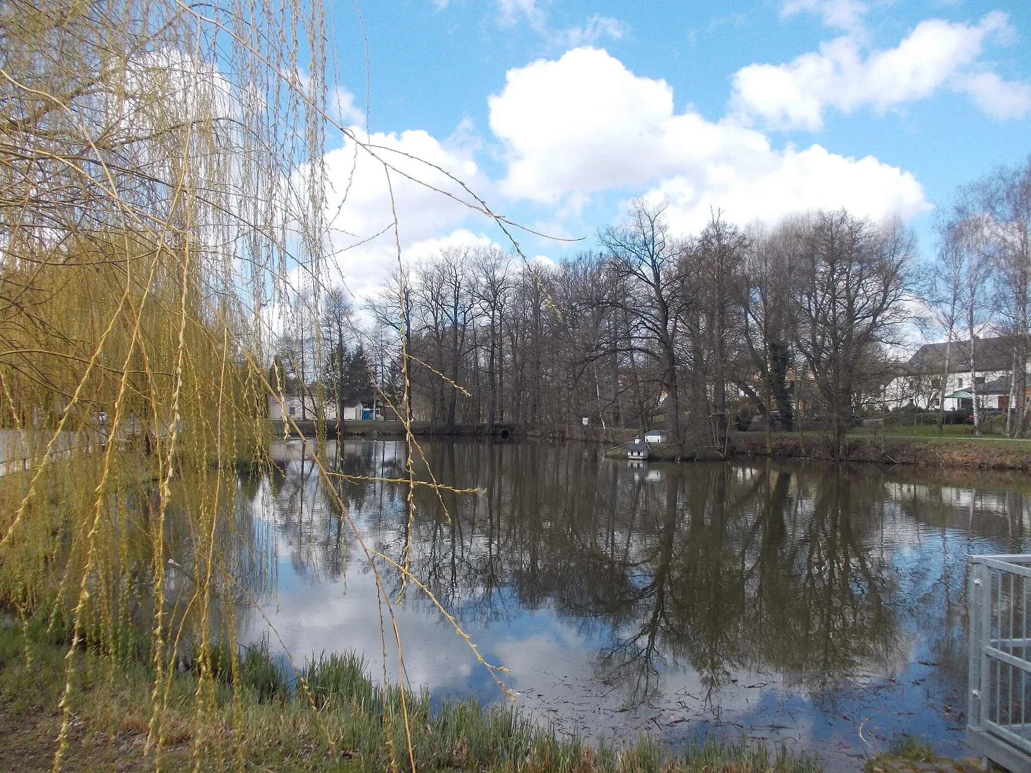 Photo showing: Walteich pond in Seelingstädt (Trebsen, Leipzig district, Saxony)