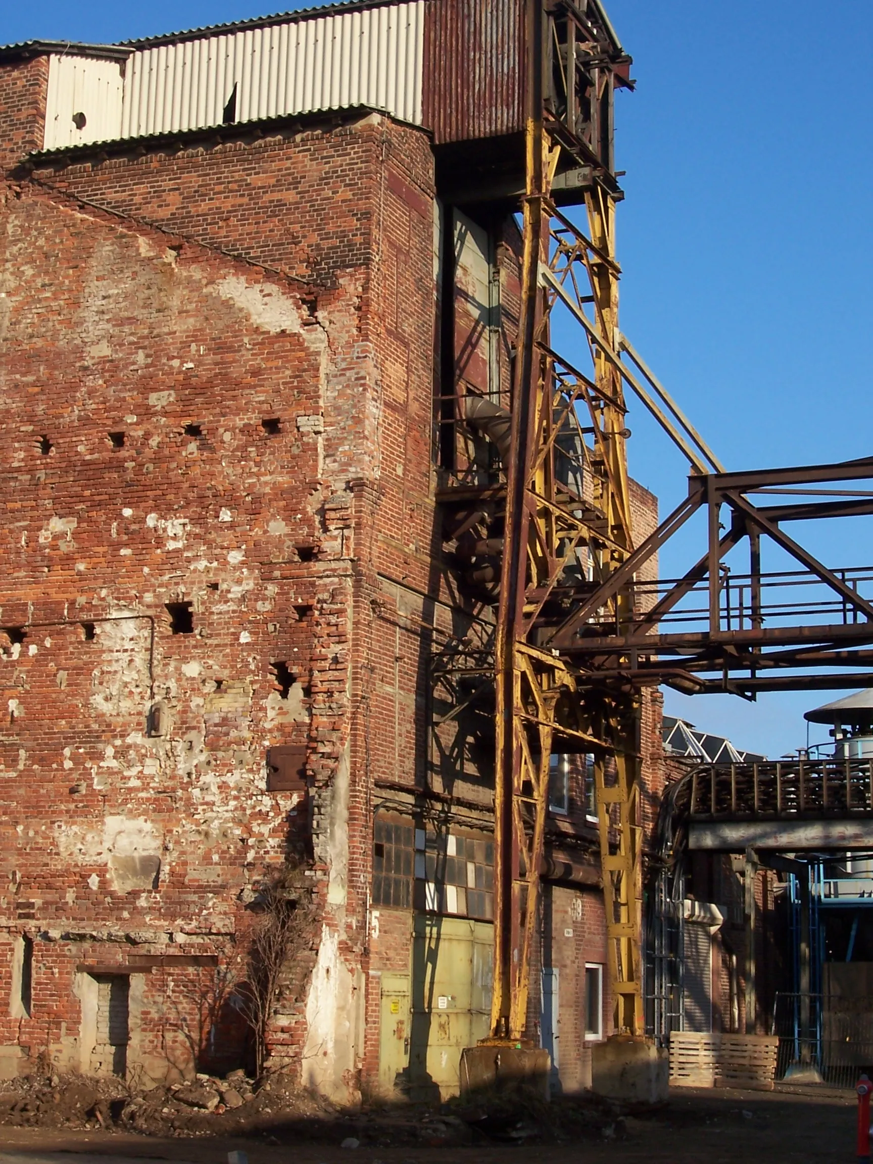 Photo showing: ECW-Gebäude, altes Kesselhaus, in den 1960er Jahren stillgelegt, 2007 abgebrochen