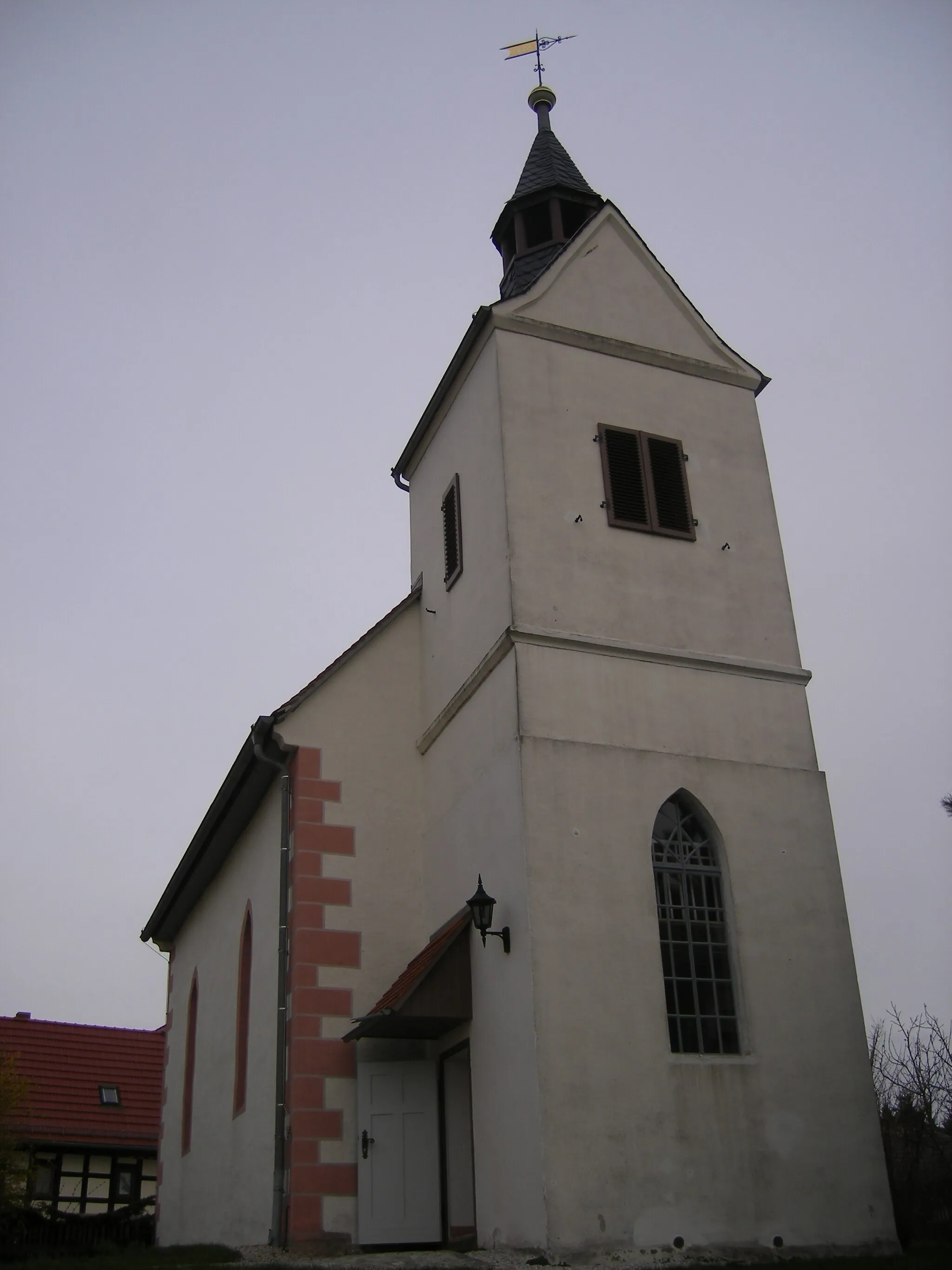 Photo showing: The church in Nobitz-Kraschwitz near Altenburg/Germany.