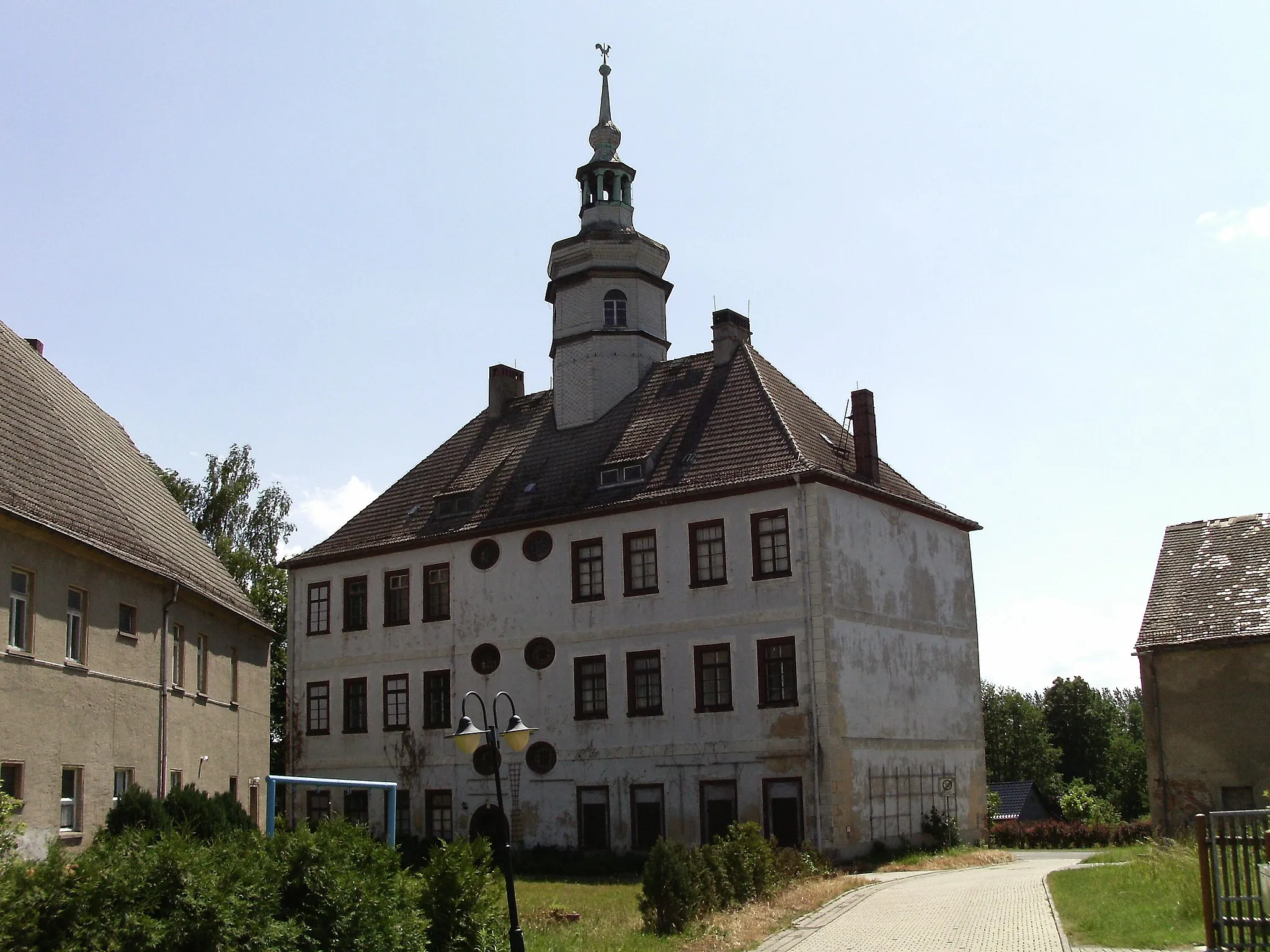 Photo showing: Hopfgarten Castle (Frohburg, Leipzig district, Saxony)