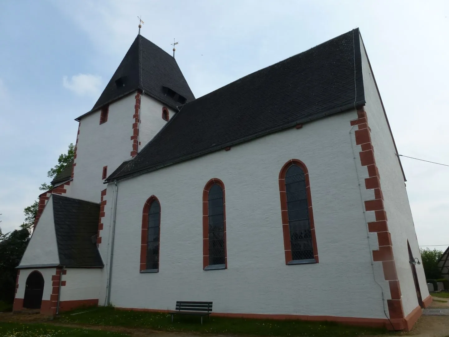 Photo showing: Kirche in Oberfrankenhain