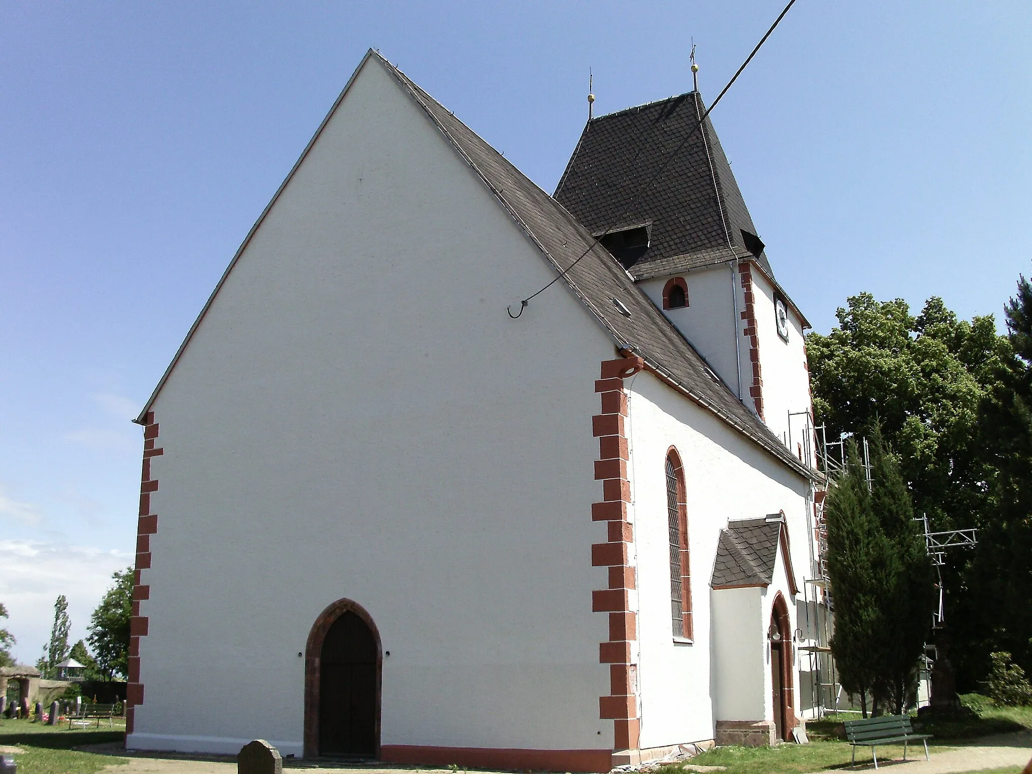 Photo showing: St. Maurice Church in Oberfrankenhain (Frohburg, Leipzig district, Saxony)