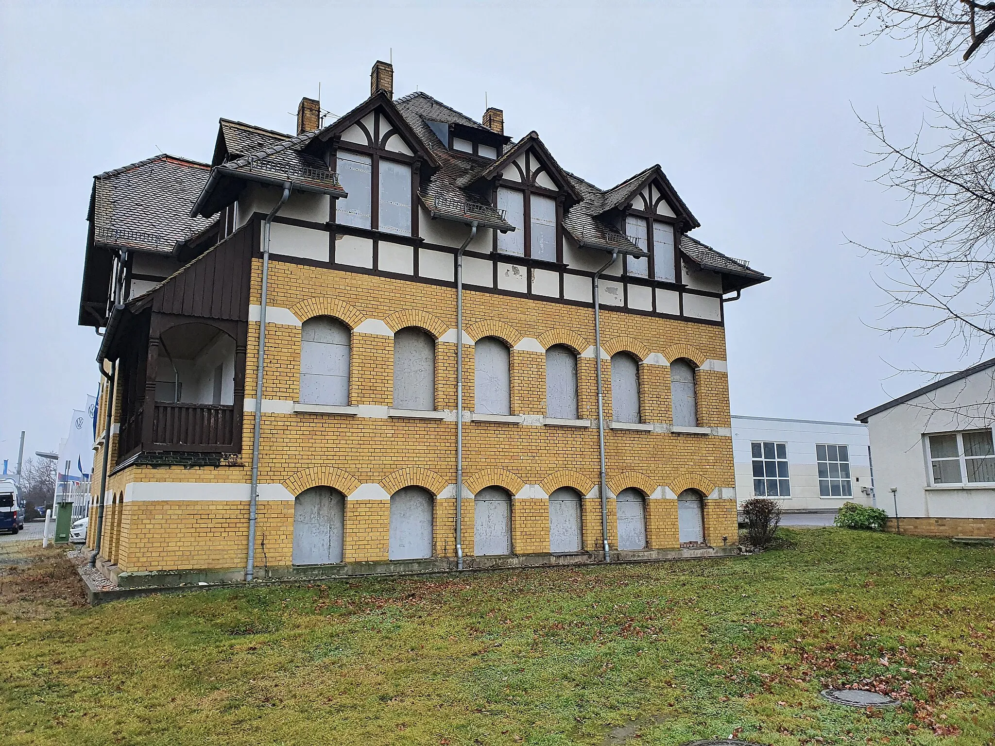 Photo showing: Wohnhaus (ehemaliges Kinderheim) - Torgauer Straße 331a in Leipzig (Heiterblick)