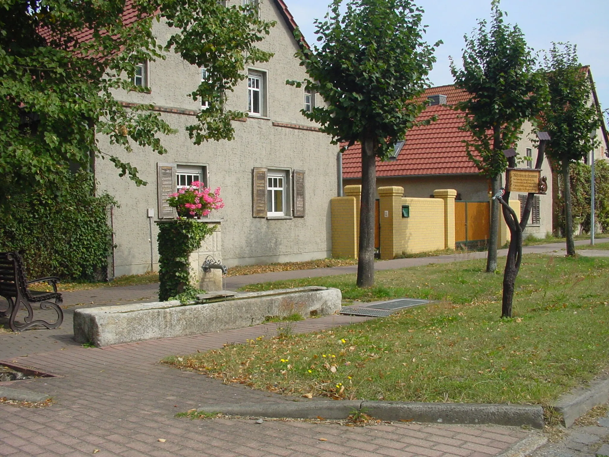 Photo showing: Röhrwasserbrunnen in Söllichau