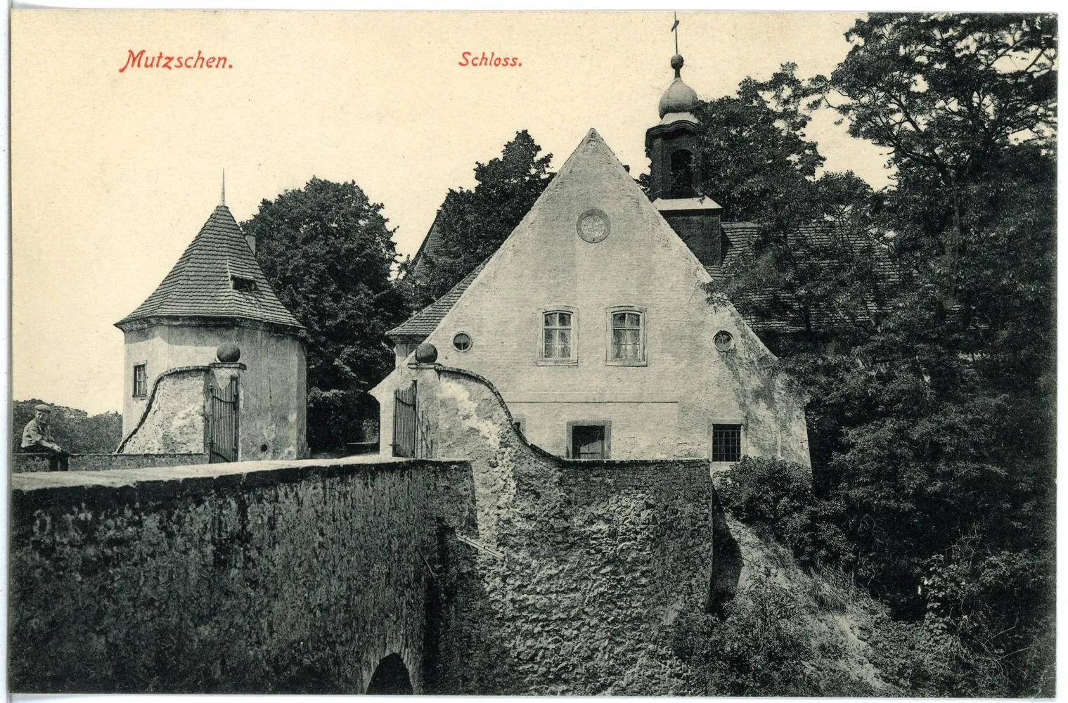 Photo showing: Mutzschen; Schloß