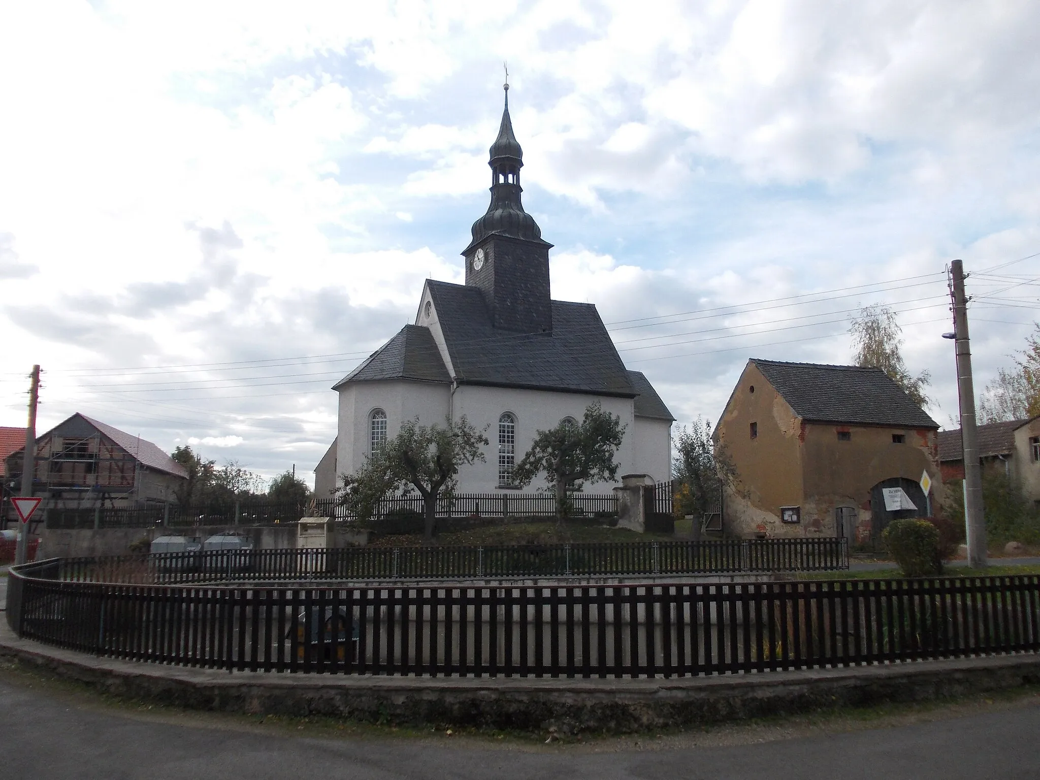 Photo showing: Thierbaum church (Bad Lausick, Leipzig district, Saxony)