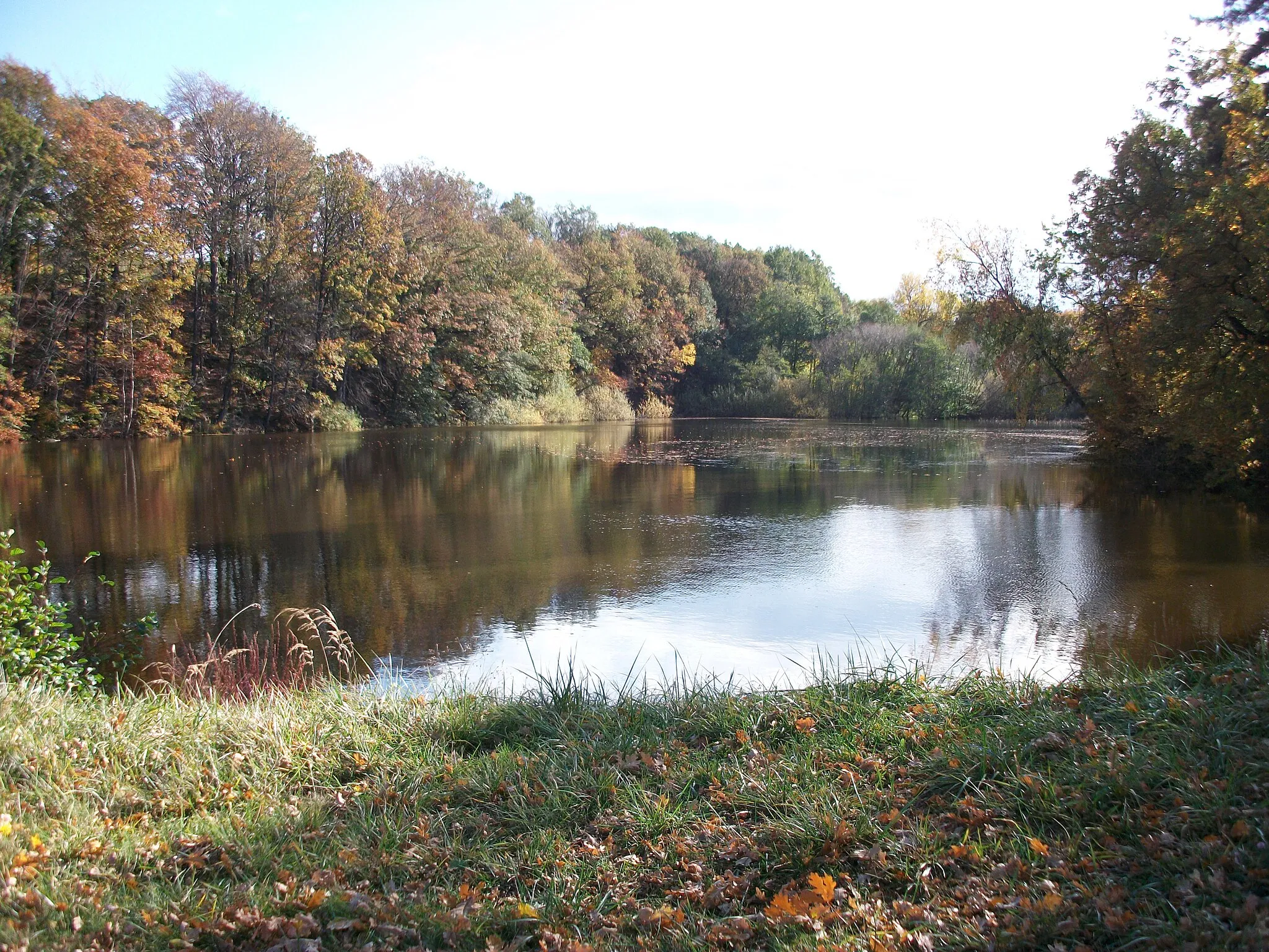 Photo showing: Ottenhain (Frohburg), Mittelteich