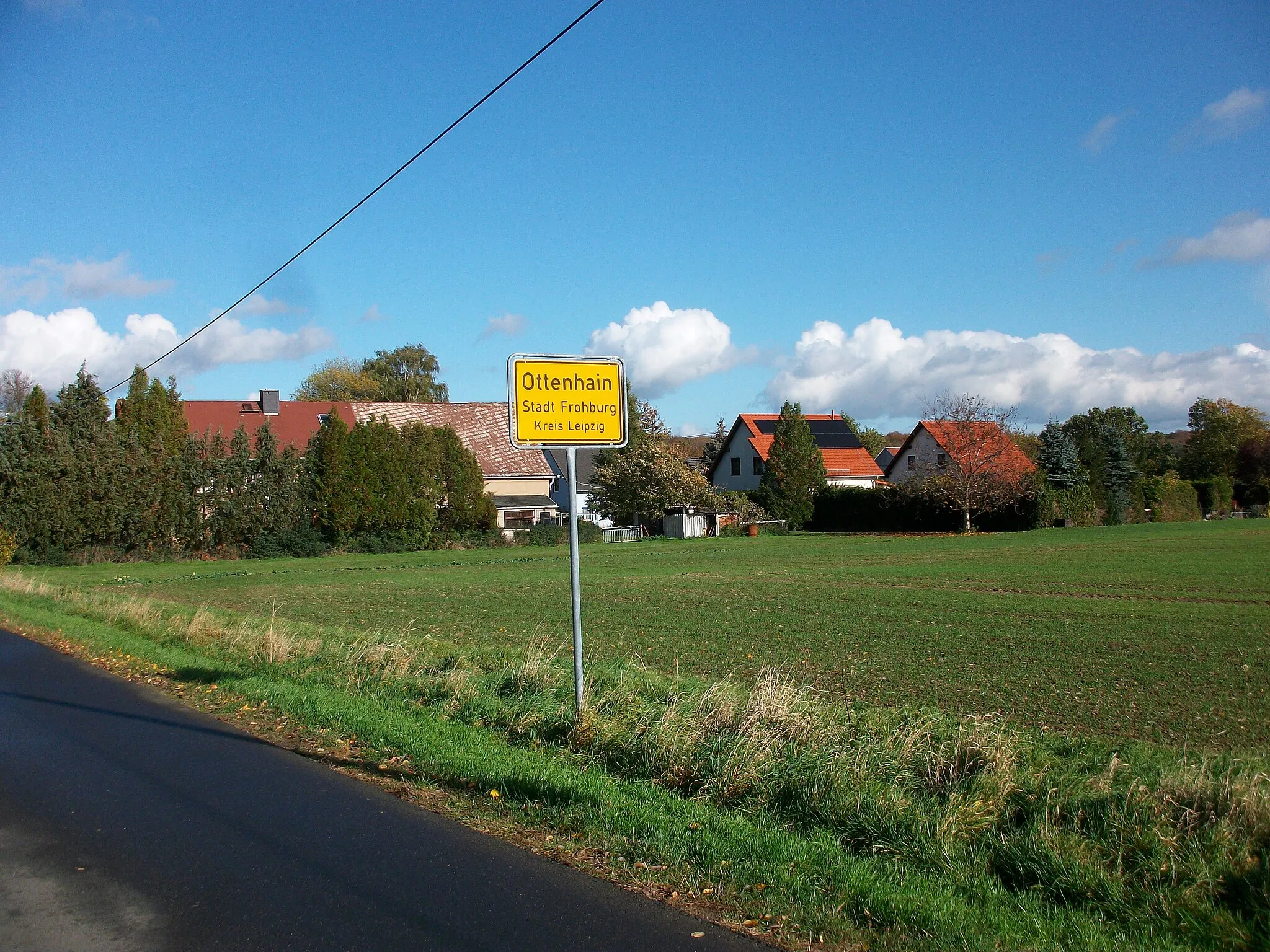 Photo showing: Ottenhain (Frohburg), Ortsansicht