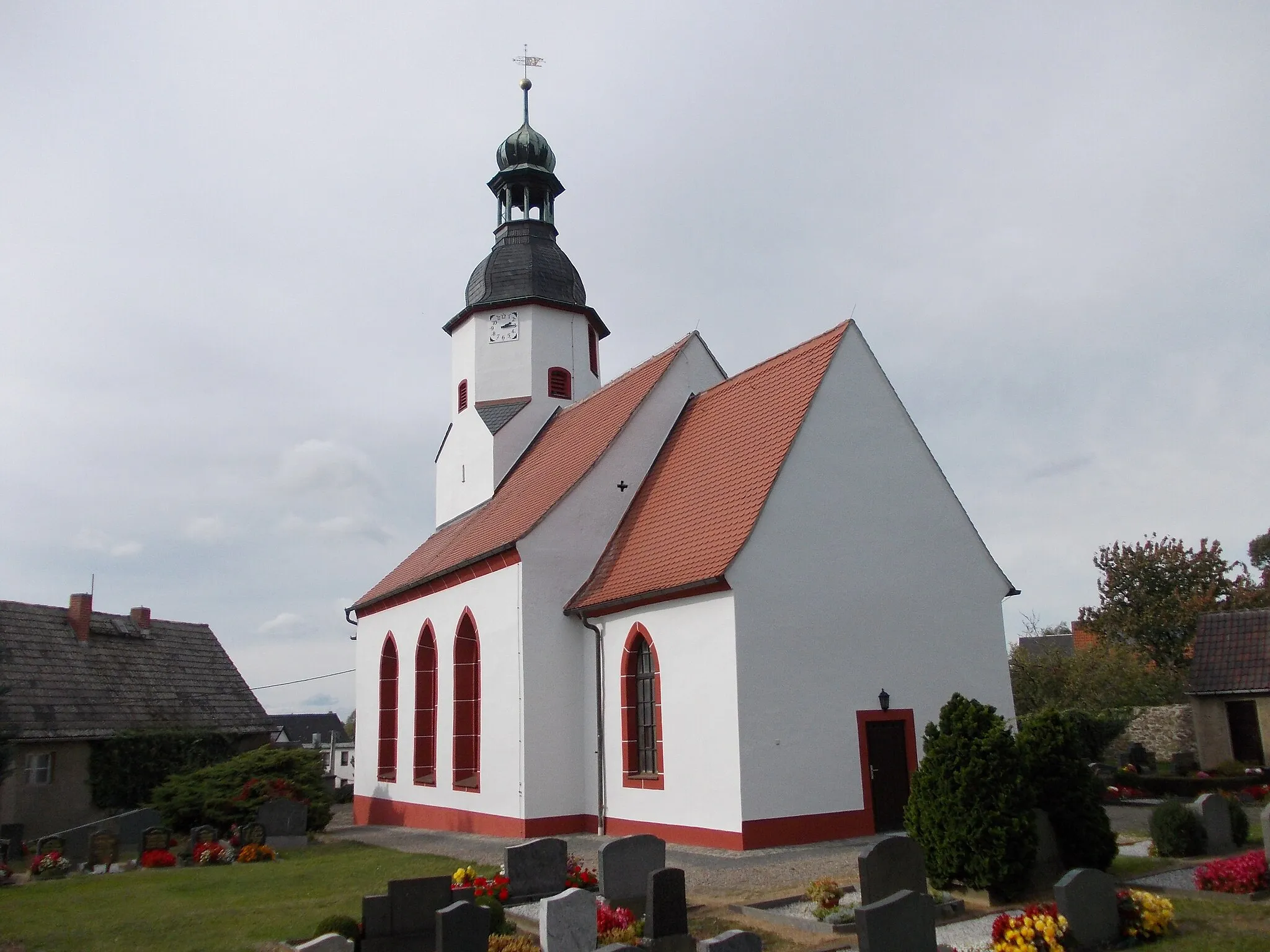 Photo showing: Ballendorf church (Bad Lausick, Leipzig district, Saxony)