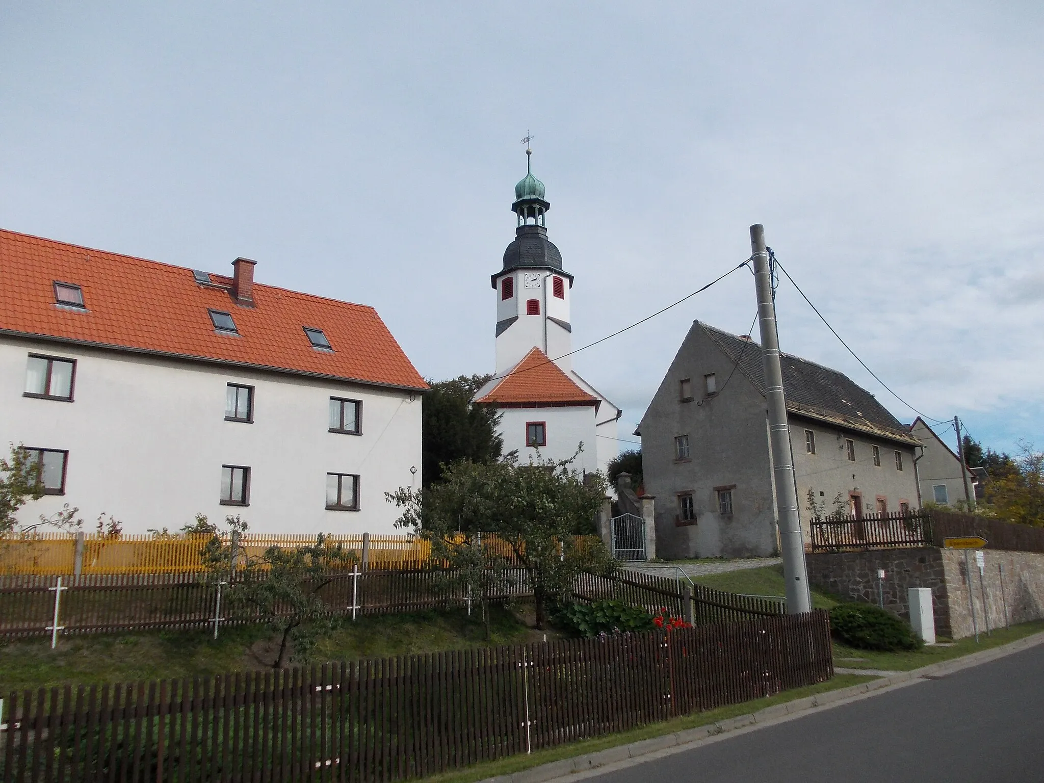 Photo showing: Ballendorf church (Bad Lausick, Leipzig district, Saxony)