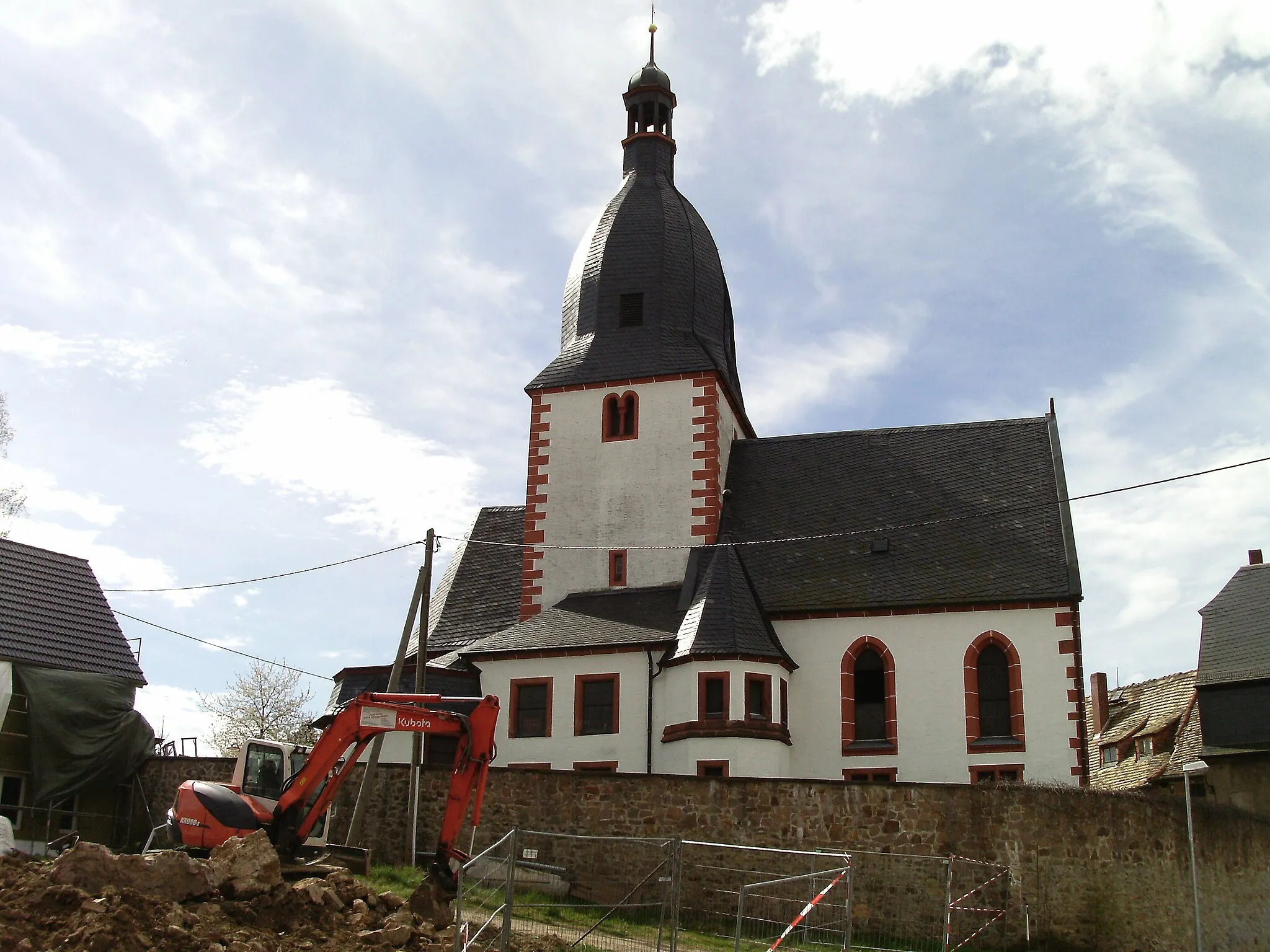 Photo showing: Luther Church in Ossa (Narsdorf, Leipzig district, Saxony)