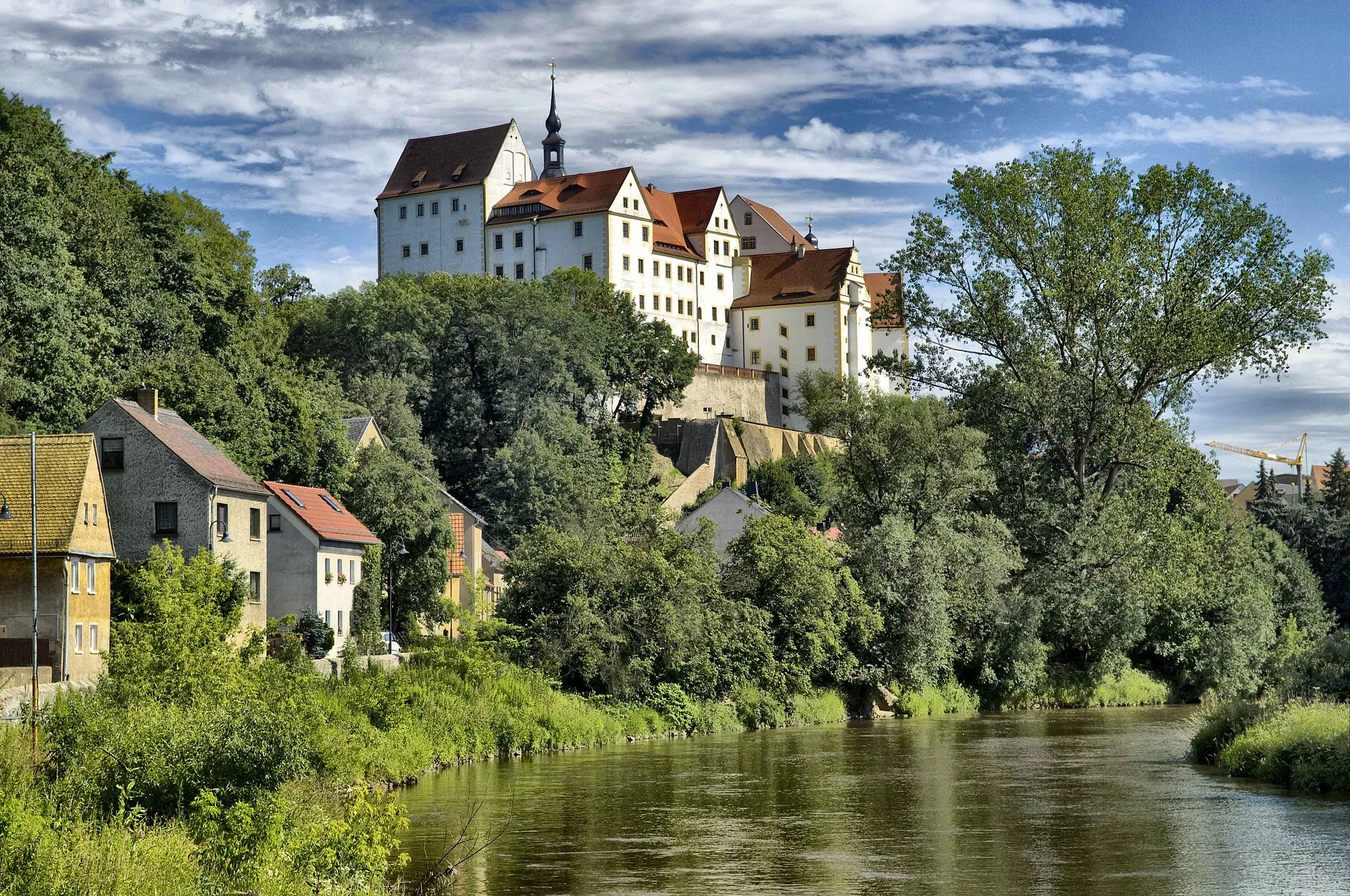 Photo showing: Schloss Colditz an der Zwickauer Mulde im Juli 2011