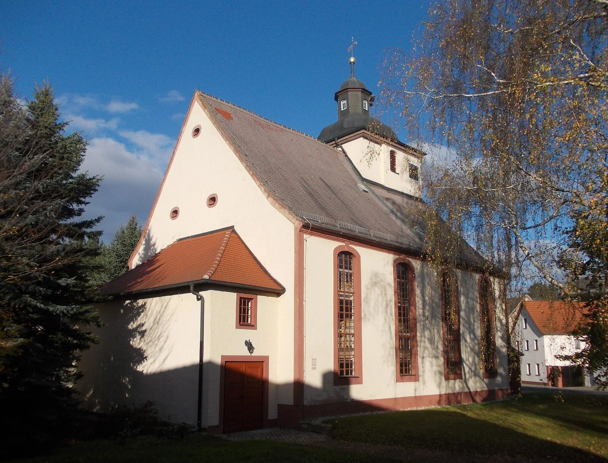 Photo showing: Auligk church (Groitzsch, Leipzig district, Saxony)