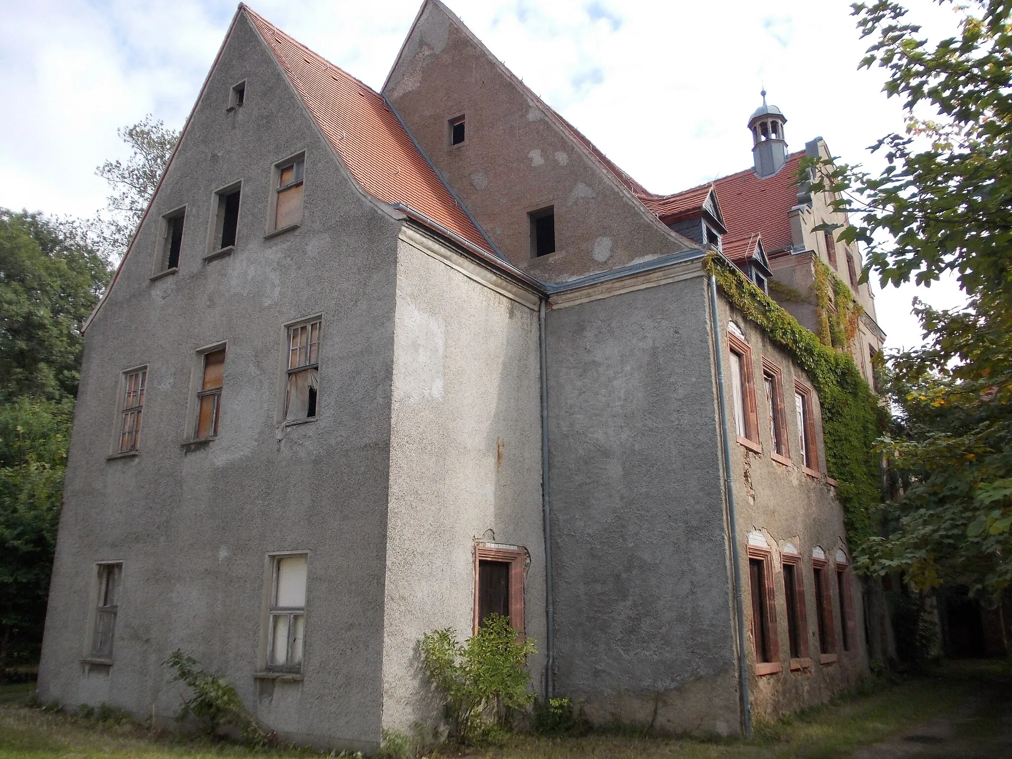Photo showing: Lossa Castle (Thallwitz, Leipzig district, Saxony)