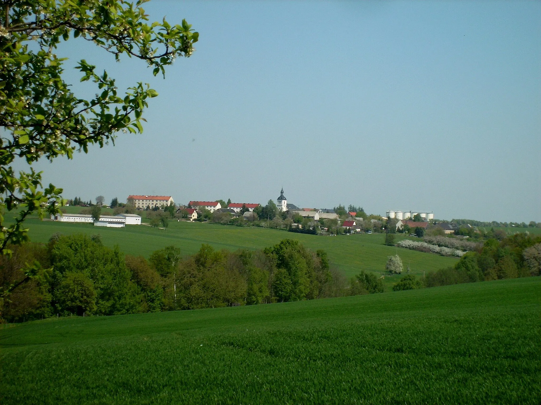Photo showing: View of Zettlitz (Mittelsachsen district, Saxony)