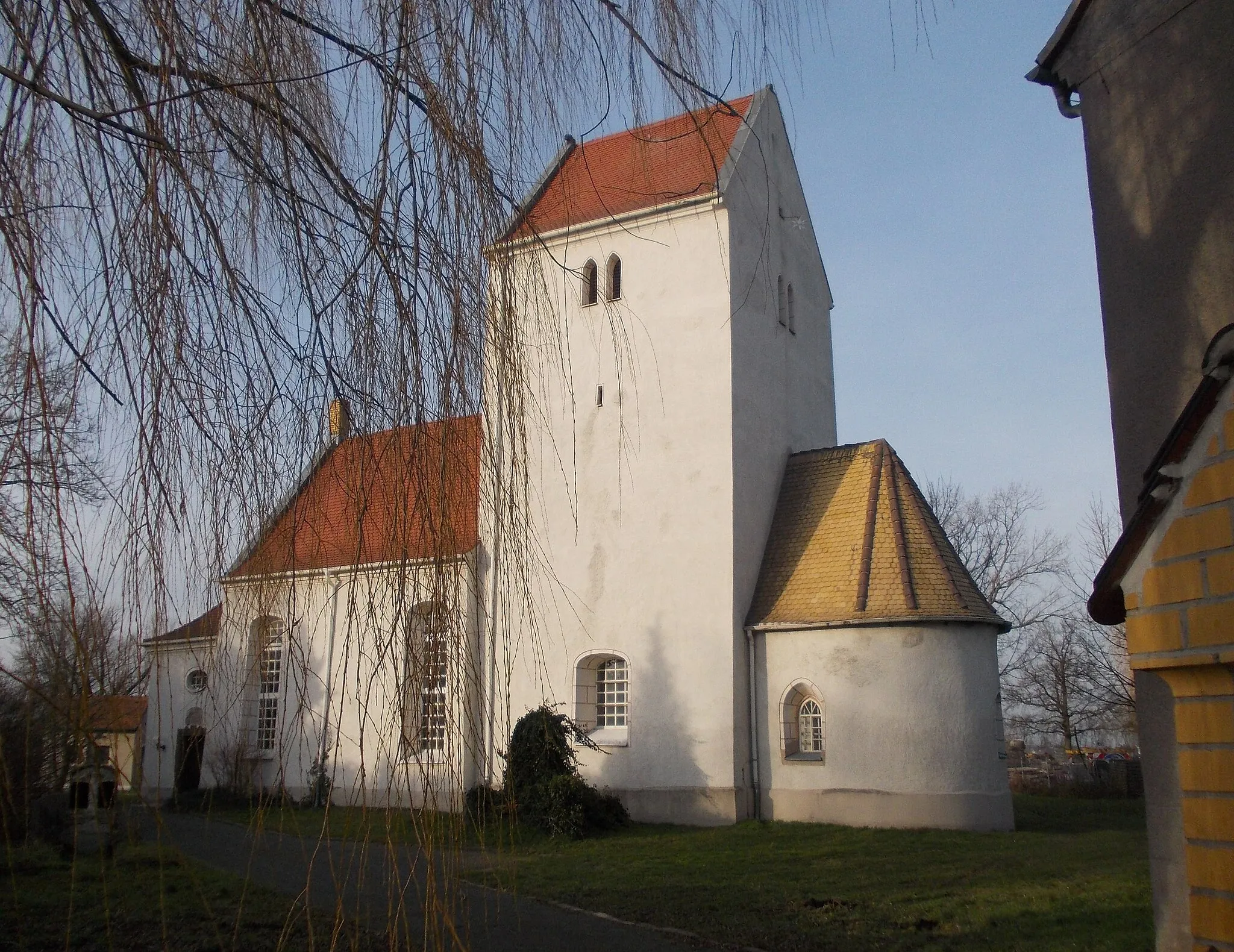Photo showing: Hirschfeld church (Leipzig, Saxony)